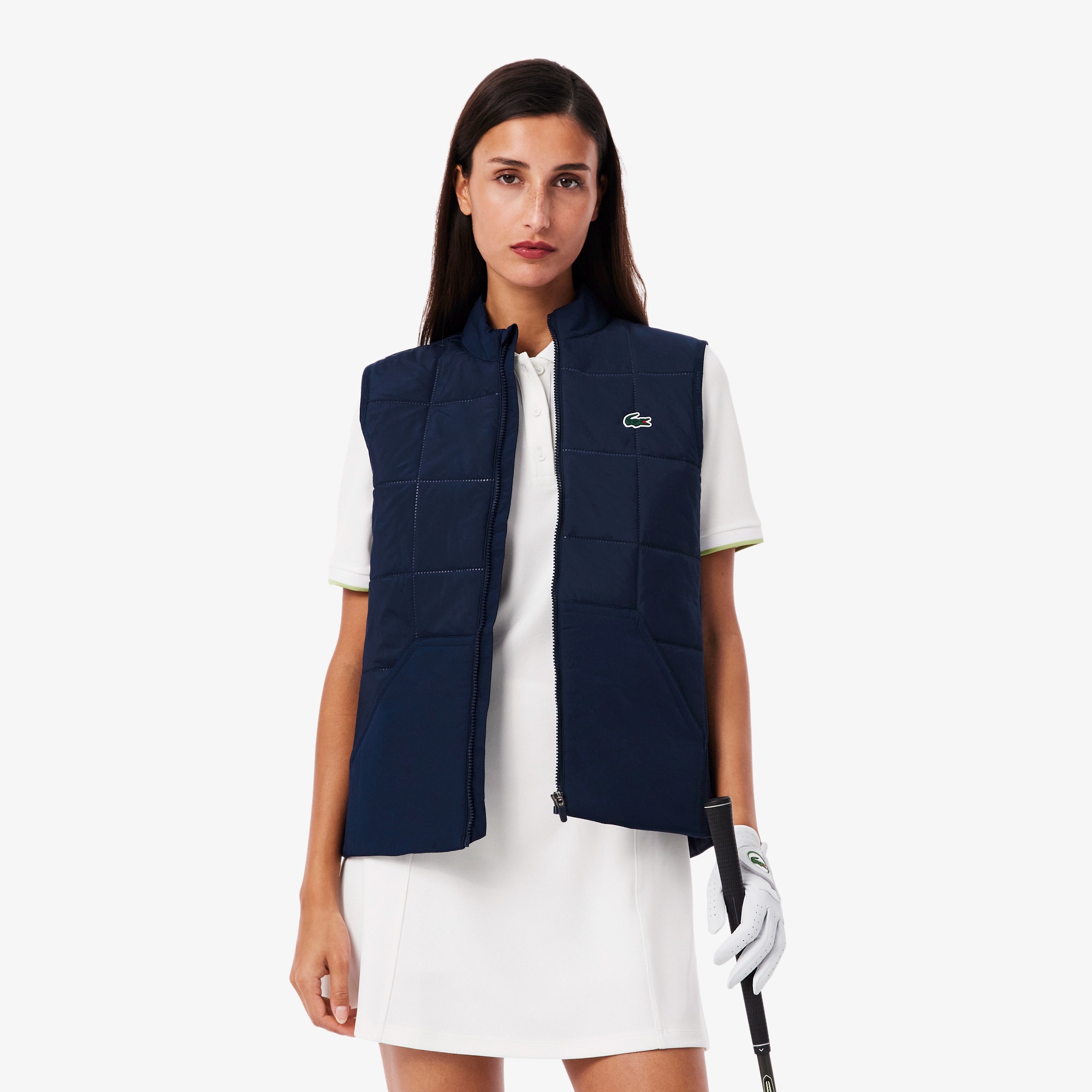 ステッチレスキルティングベスト