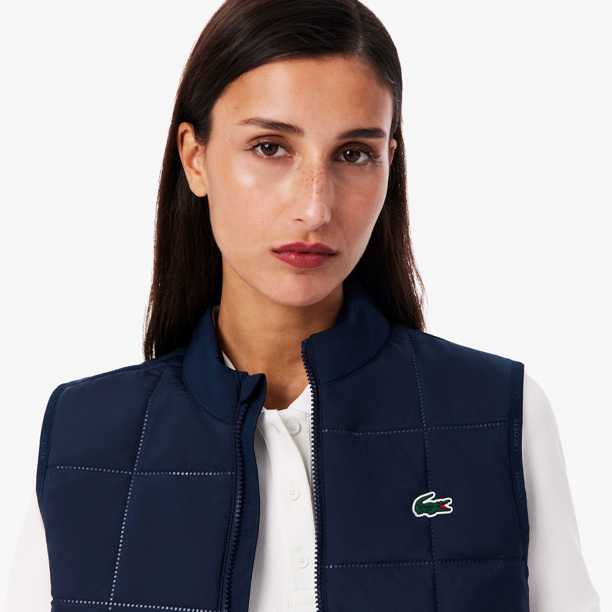 ステッチレスキルティングベスト