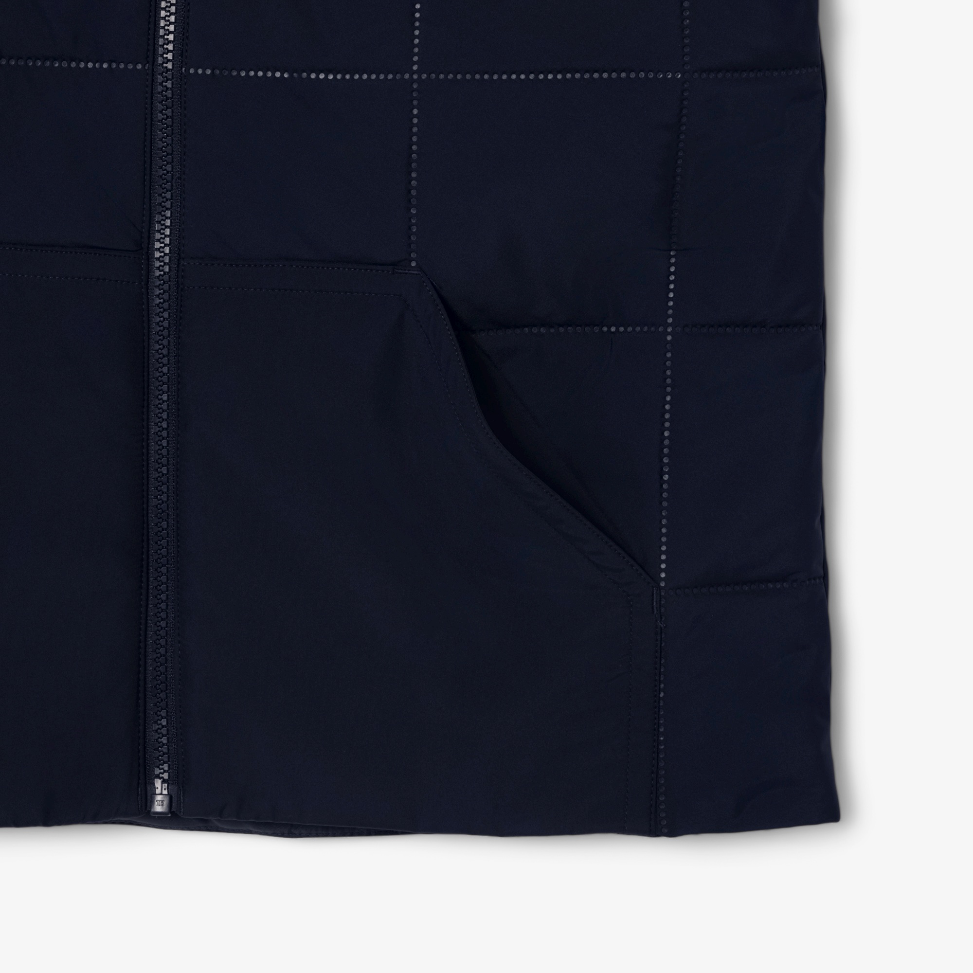 ステッチレスキルティングベスト