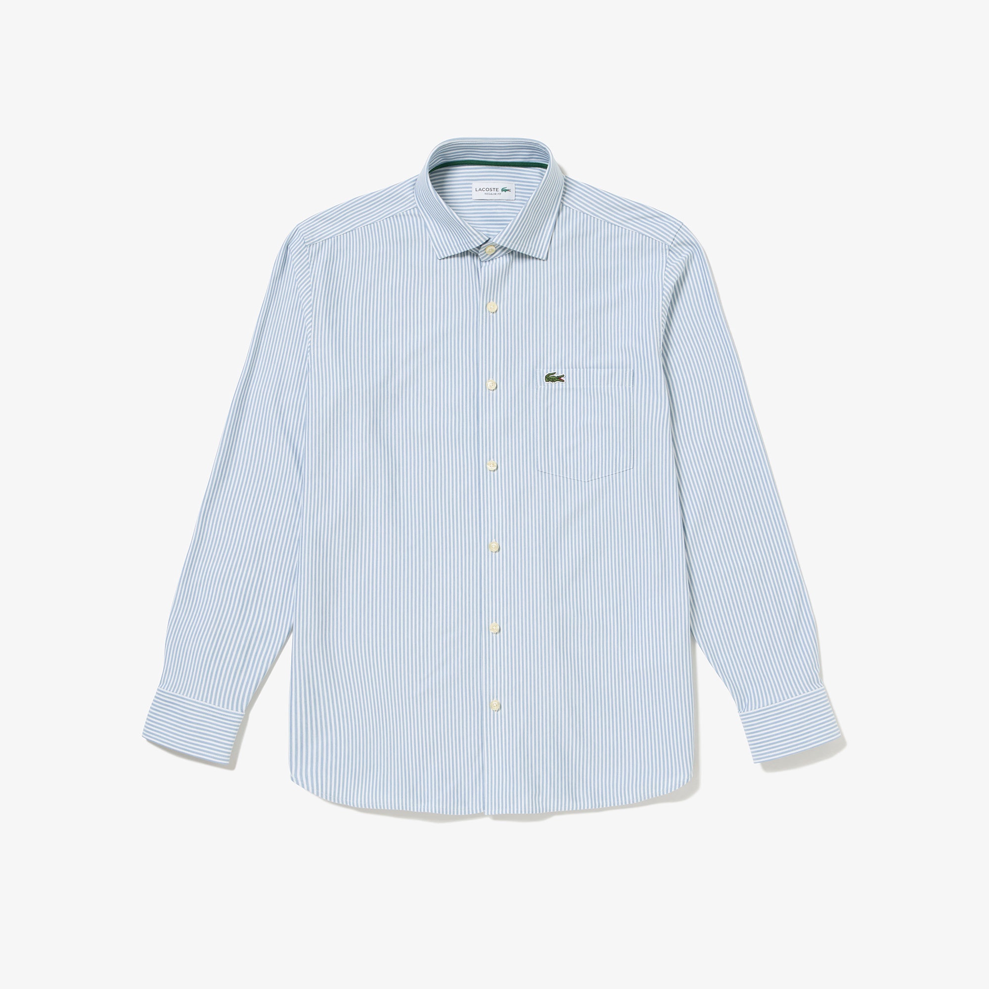 ストライプジャージシャツ