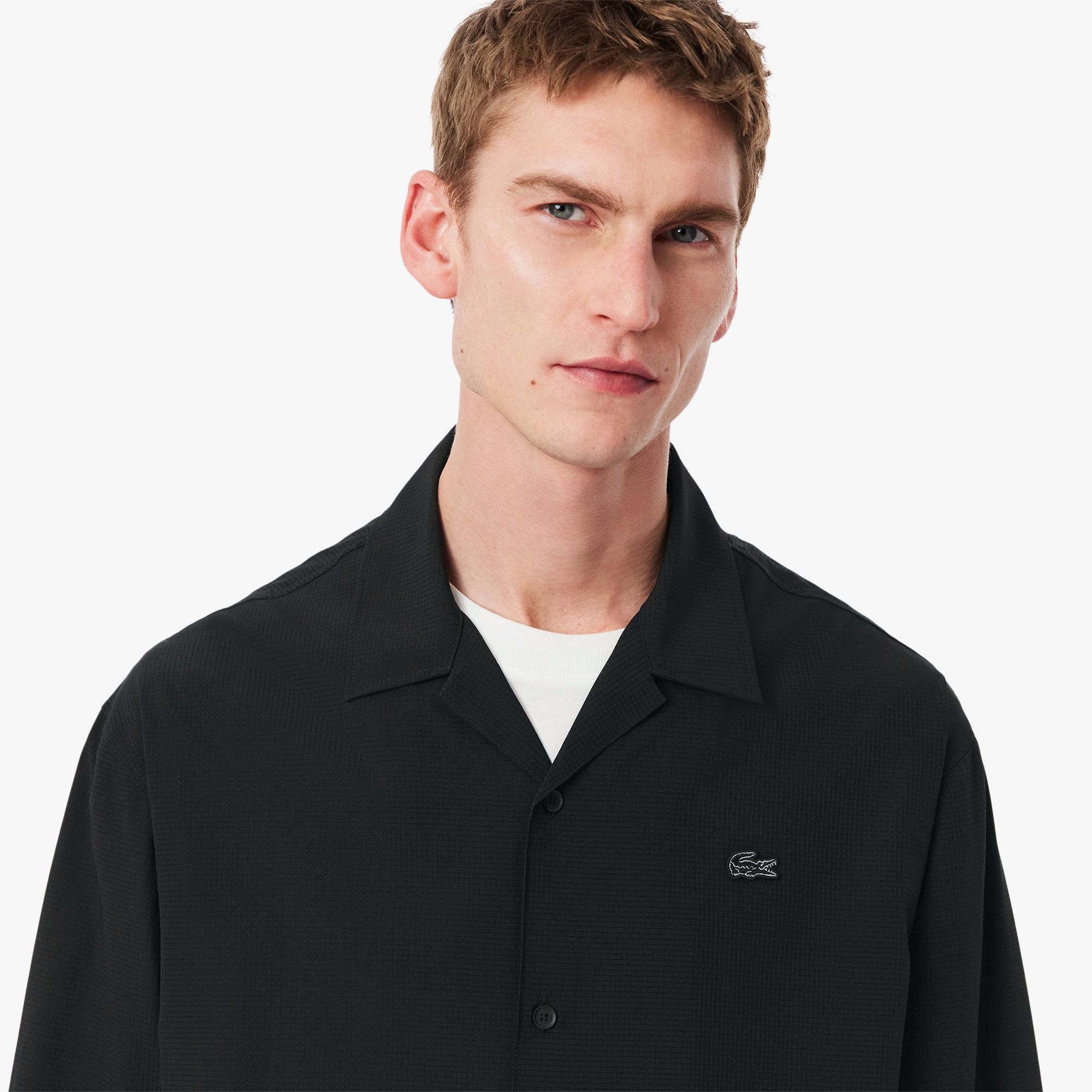 ブレイサブルオープンネックシャツ