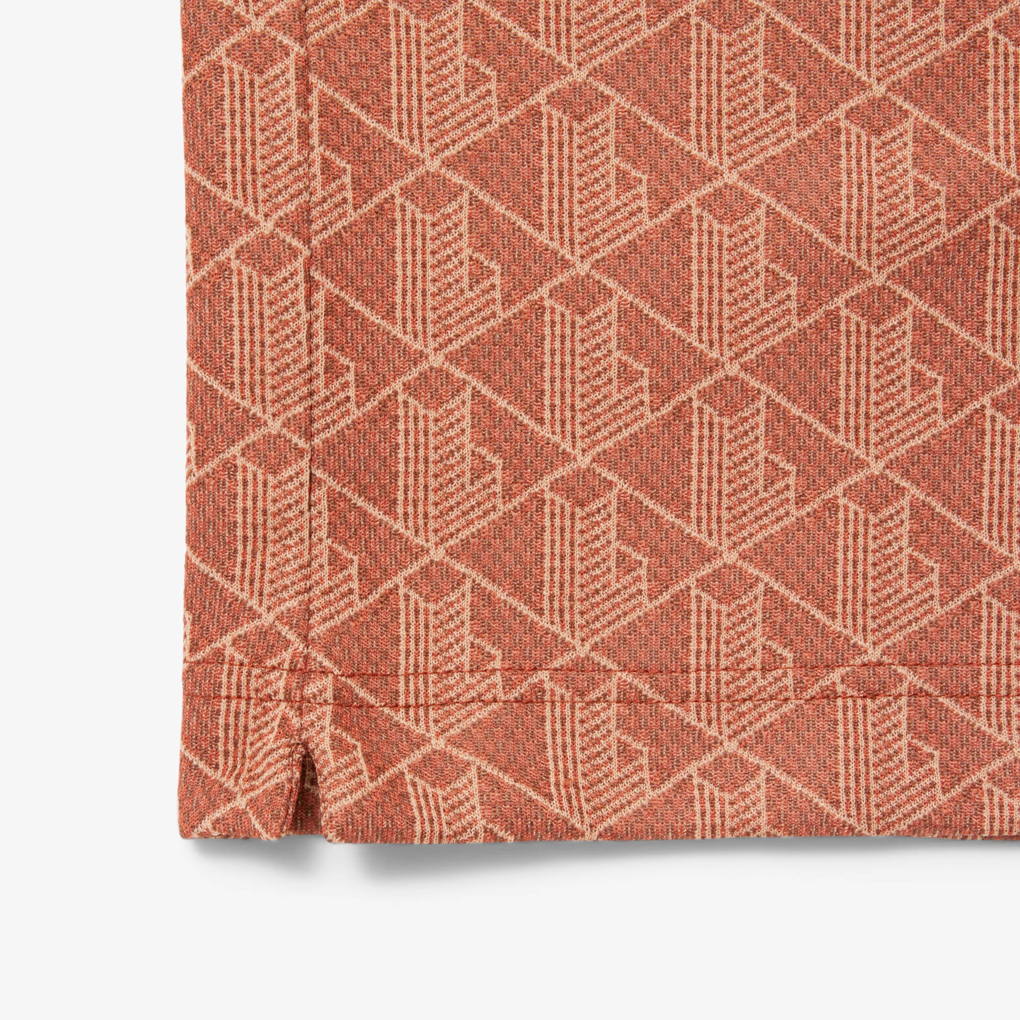 モノグラムジャカードポロシャツ