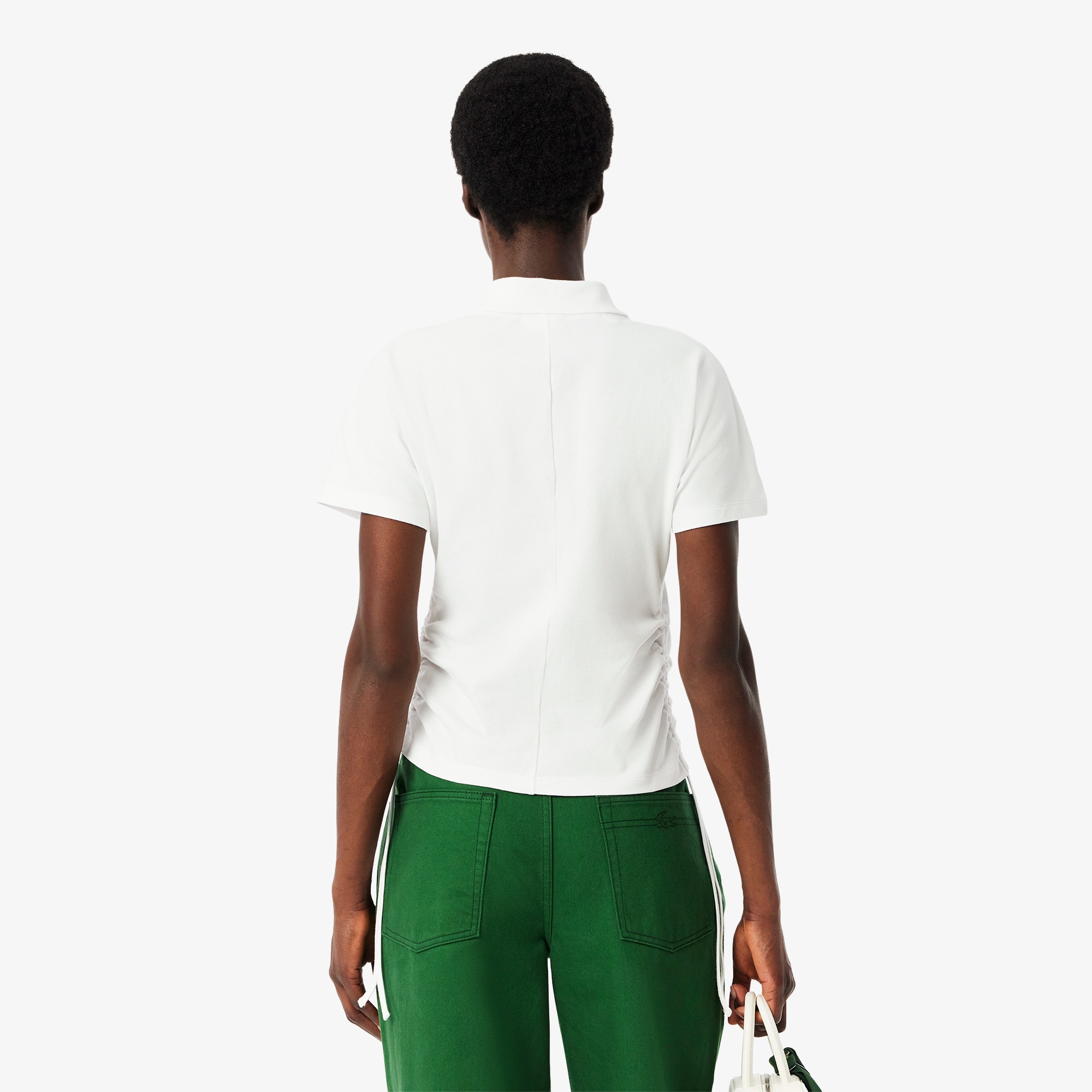 キモノスリーブポロシャツ