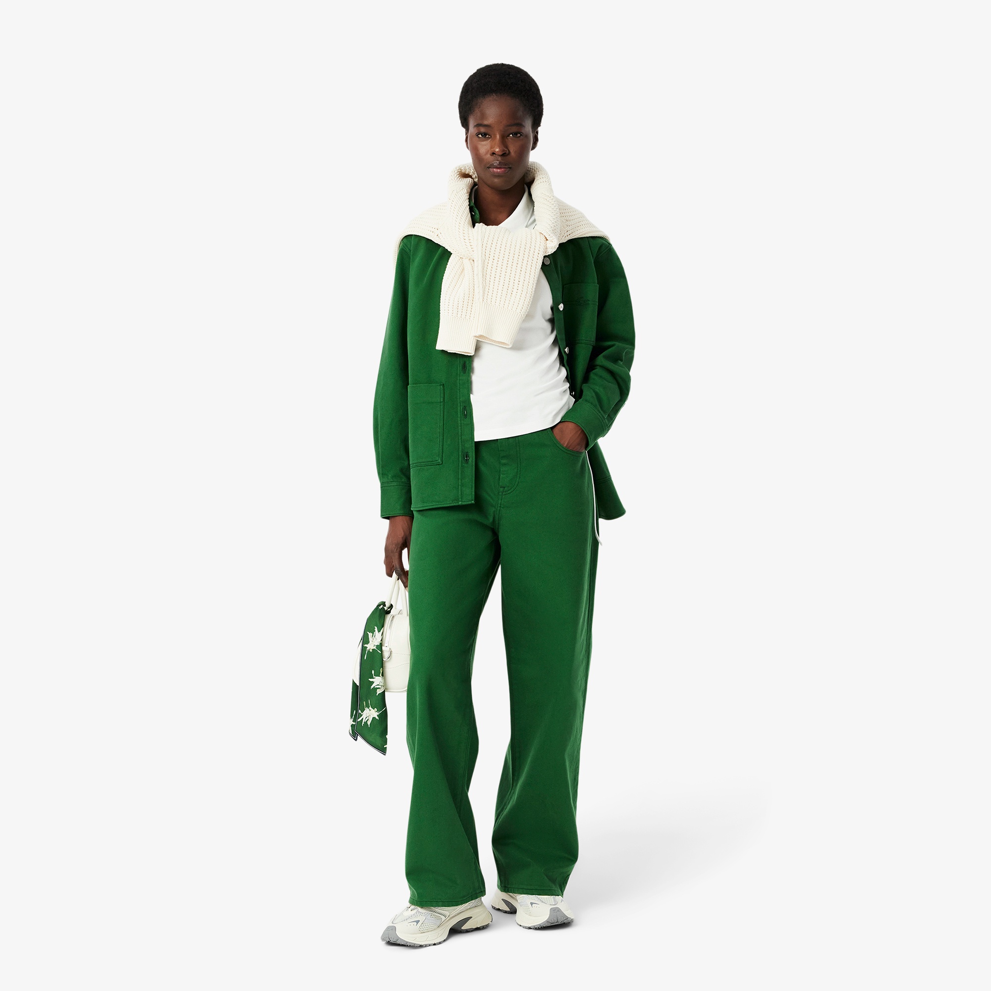 キモノスリーブポロシャツ