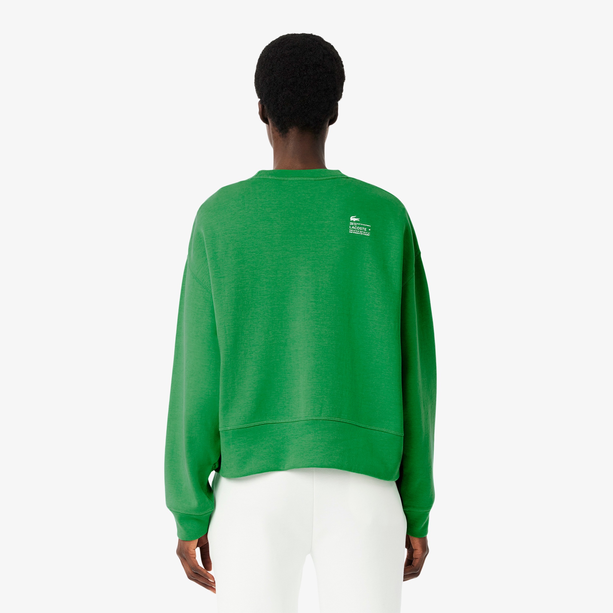 オーバーサイズクルーネックスウェット