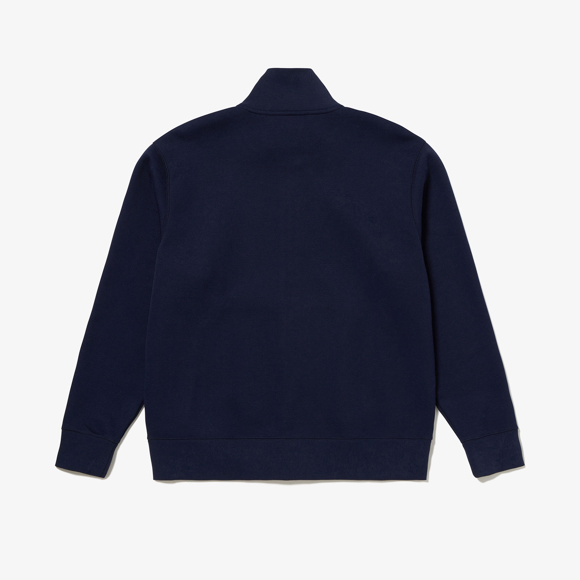 鹿の子ジップニット