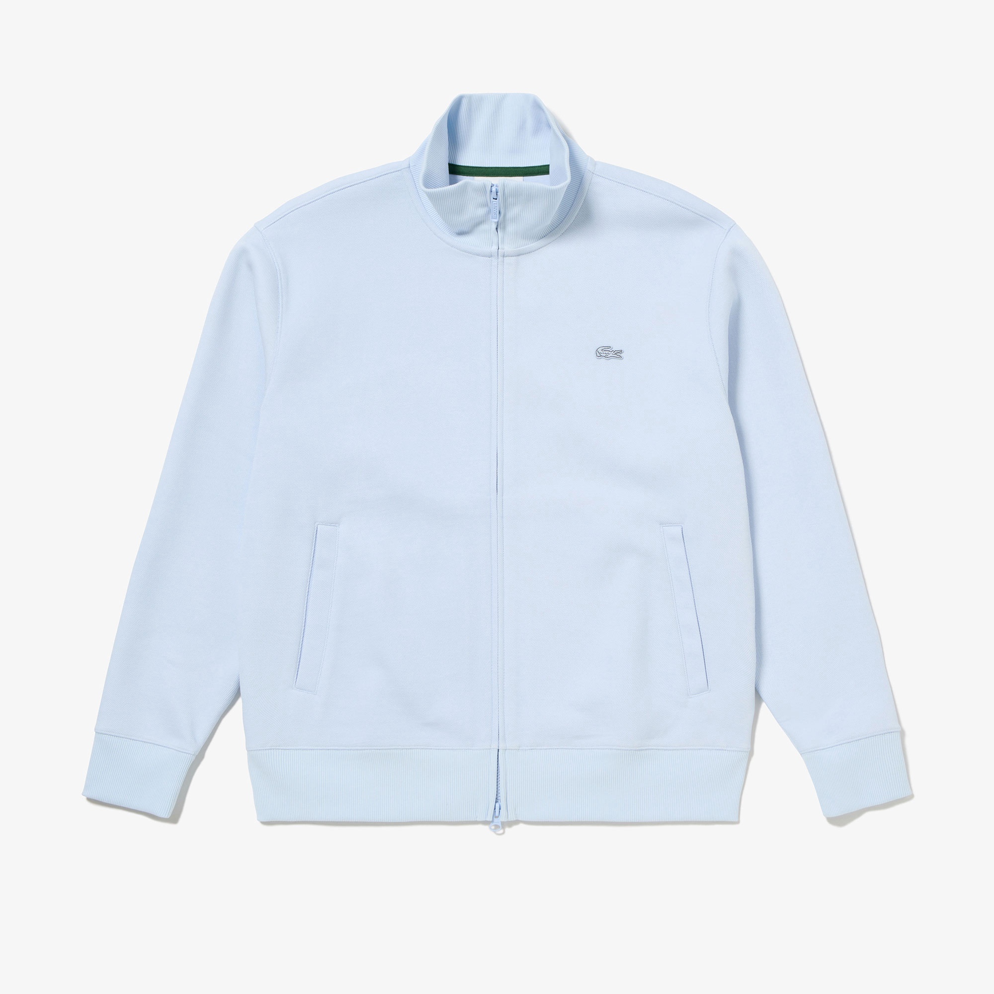 鹿の子ジップニット