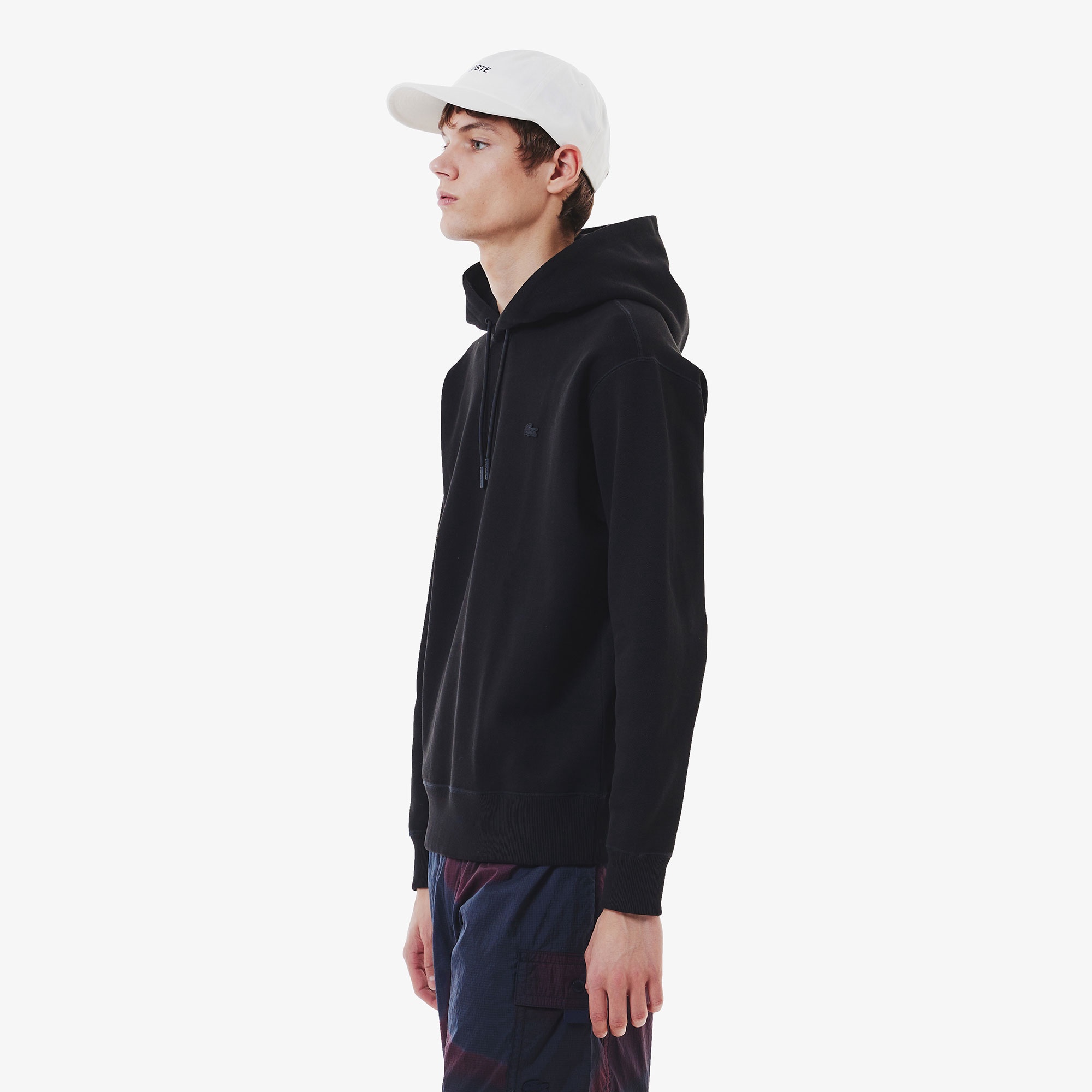 鹿の子ニットワントーンフーディー