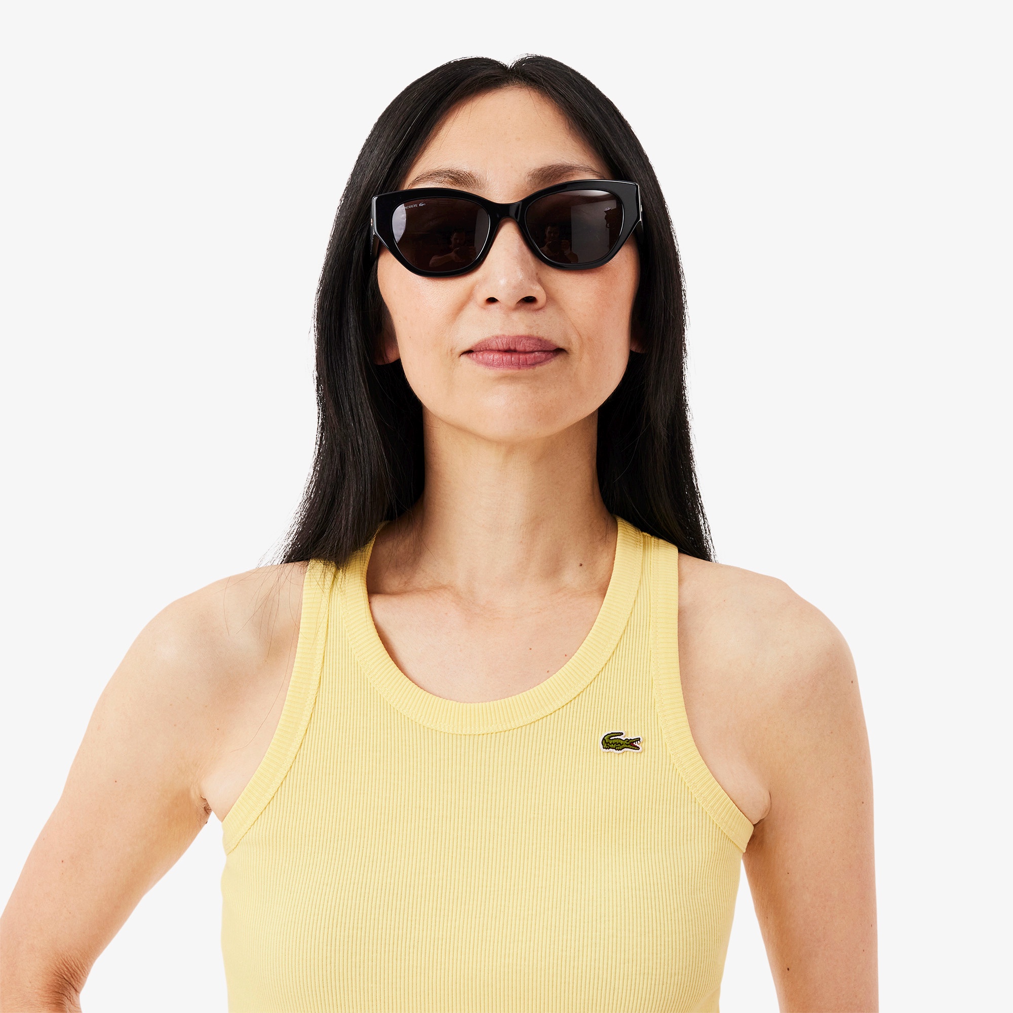 エッセンシャルリブニットタンクトップ