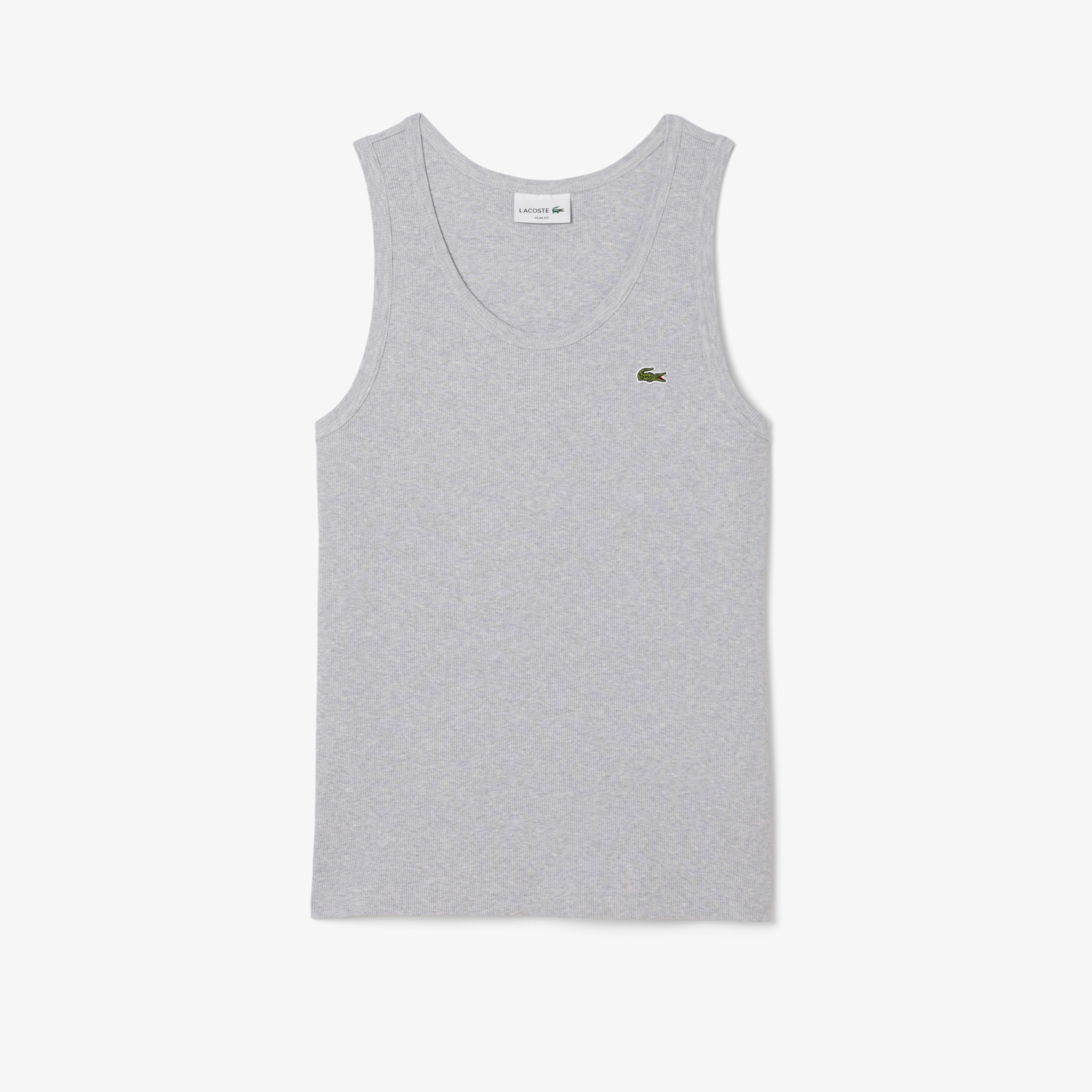 コットンリブニットタンクトップ