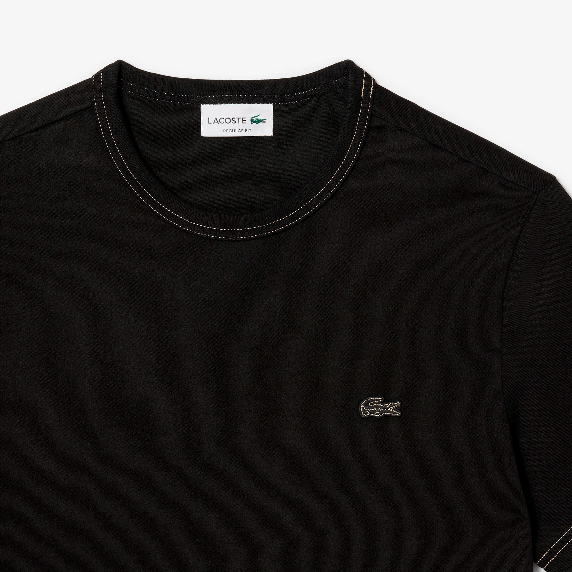 配色ステッチTシャツ