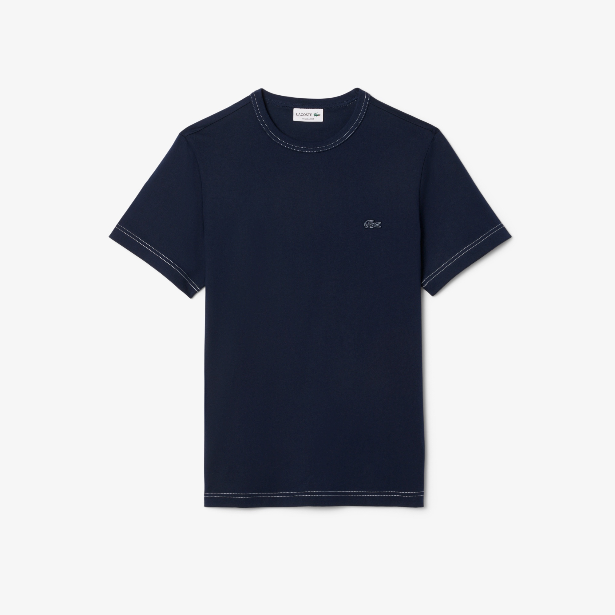 配色ステッチTシャツ