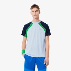 ★新品★LACOSTE SPORT テニス　スカート　ラコステスポーツ　38 LACOSTE ワンピース ウルトラストレッチ鹿の子 アシンメトリー