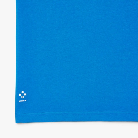 『メドベージェフ』かすれワニロゴプリントTシャツ