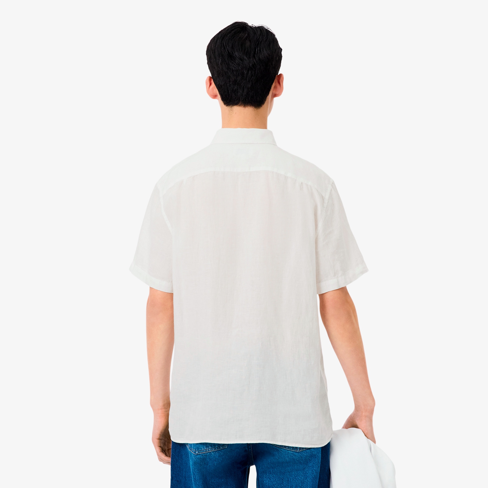 リネンボタンダウンシャツ