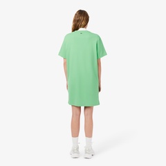 希少 LACOSTE ラコステ ロングワンピース オフショルダー 白 緑 38 LACOSTE/ポロワンピース(ミニワンピース)｜ワンピース｜SNIDEL