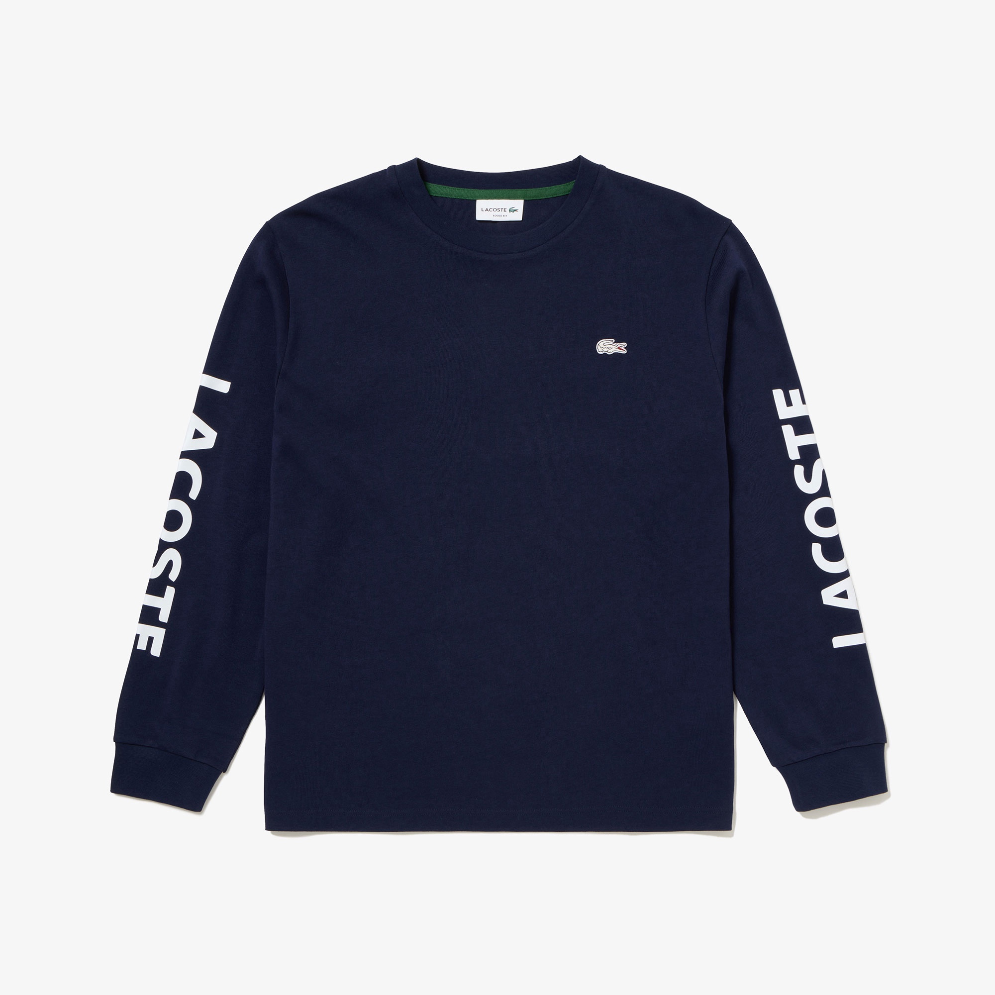 ヘビーウェイトスリーブプリントTシャツ