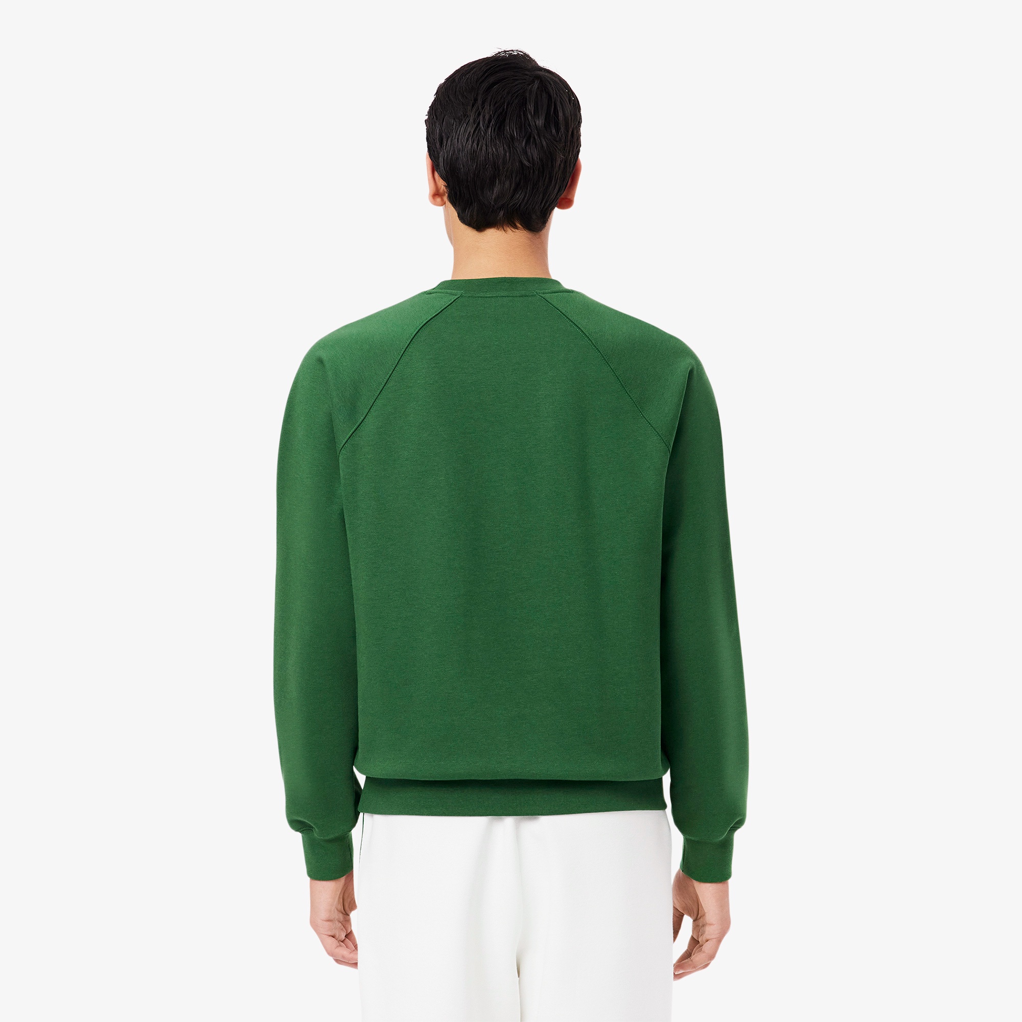 エンブレムステッチフレンチメイドクルーネックスウェット