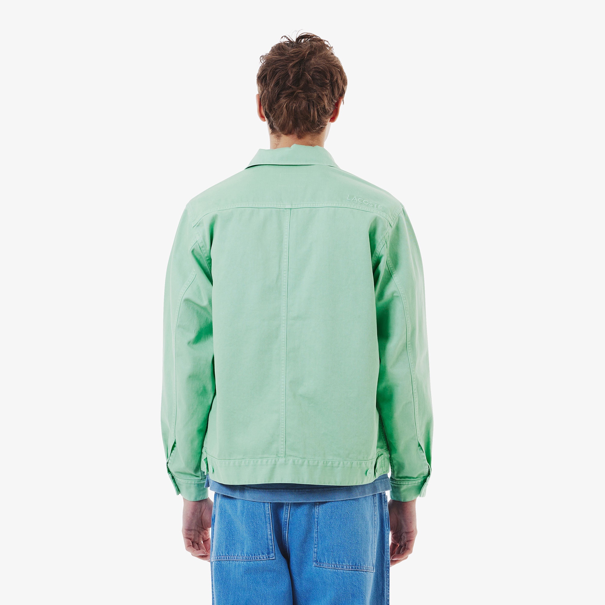 ボックスカラーデニムジャケット