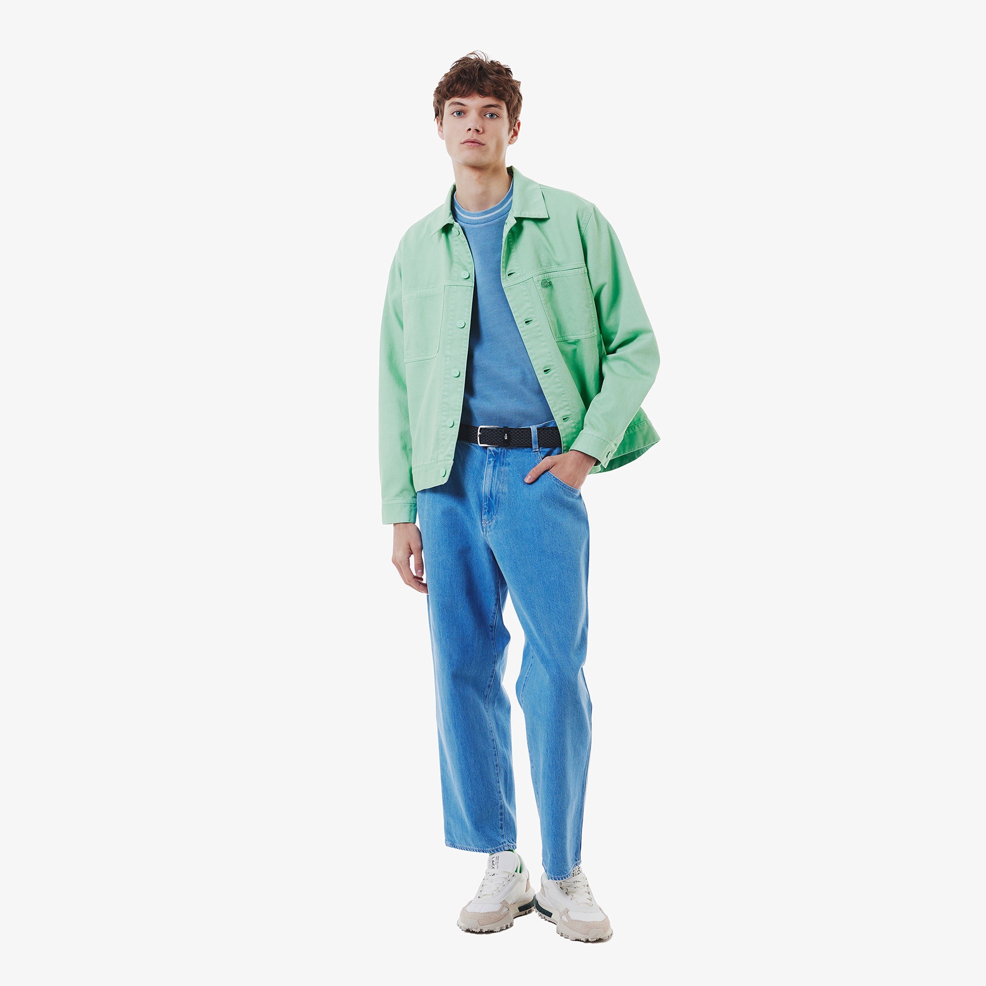 ボックスカラーデニムジャケット