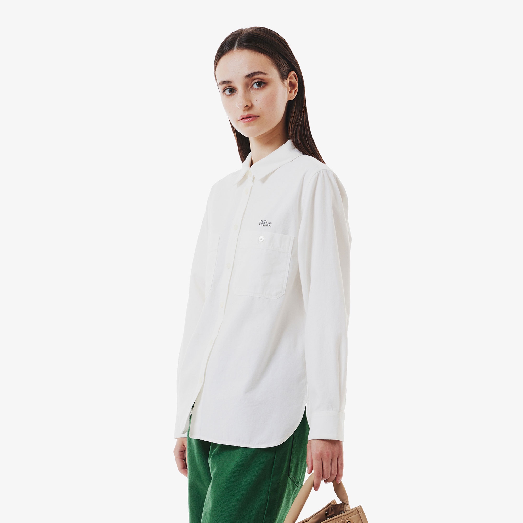 ダブルポケットデニムシャツ