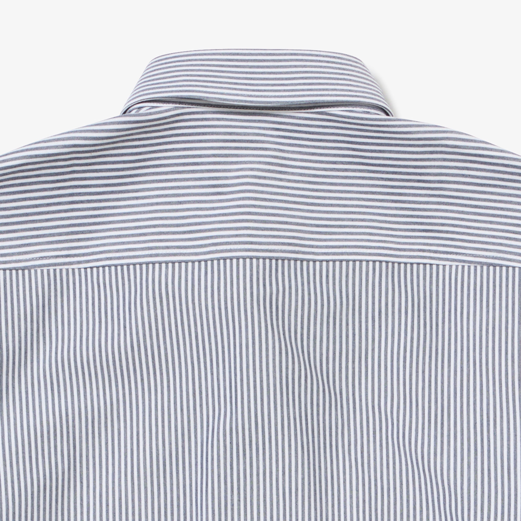 ストライプジャージシャツ