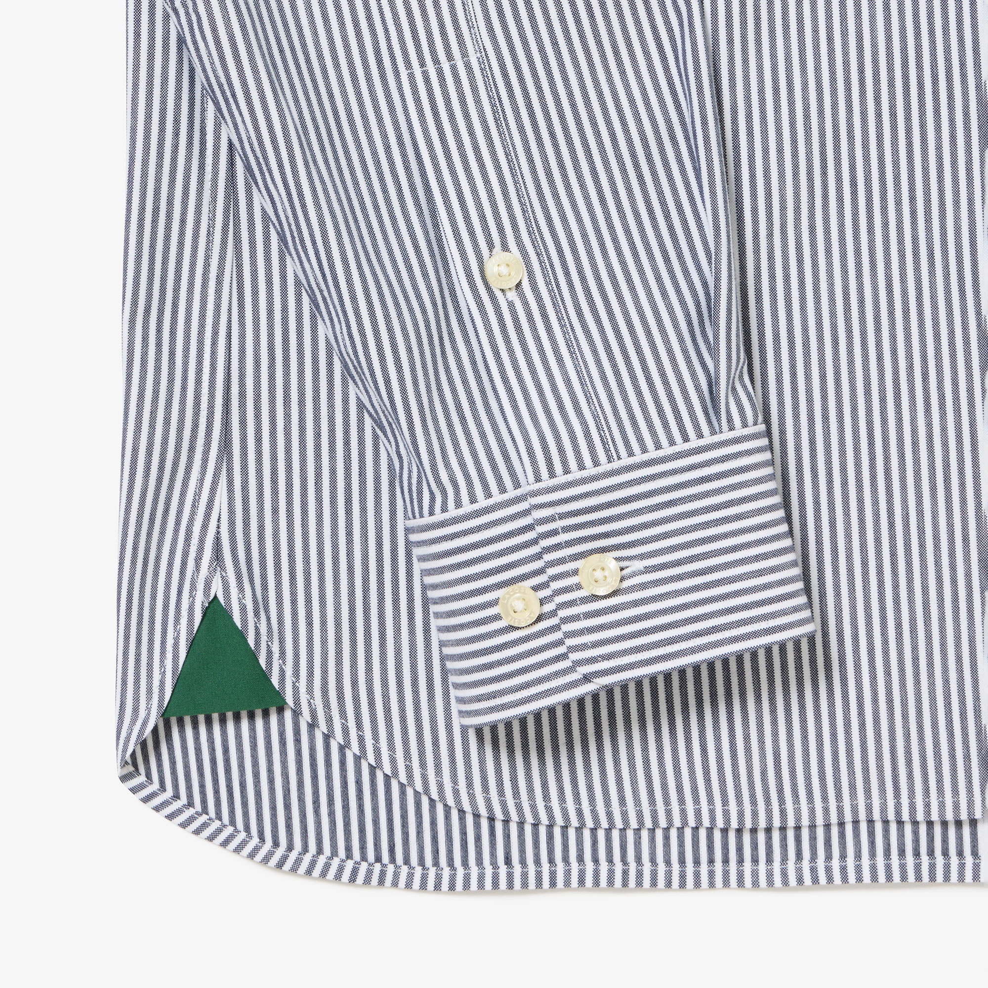 ストライプジャージシャツ