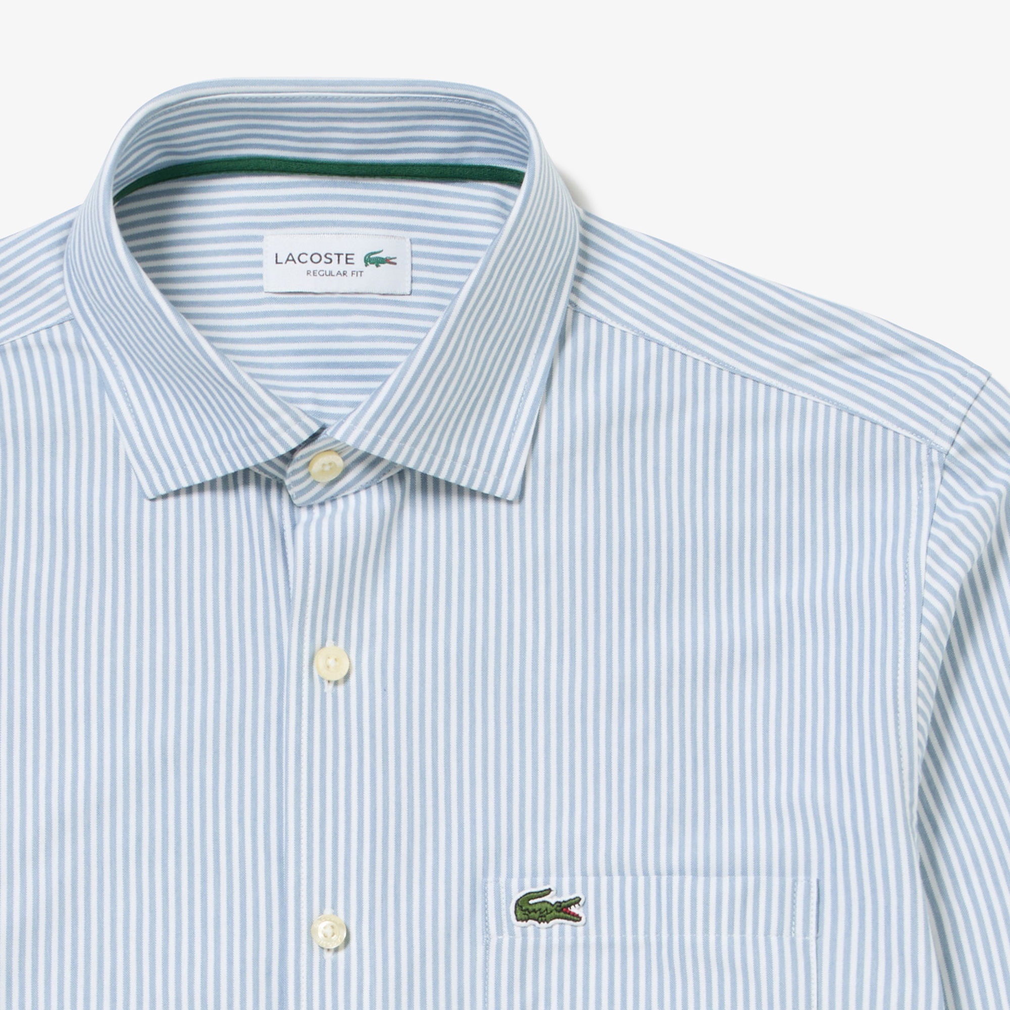 ストライプジャージシャツ