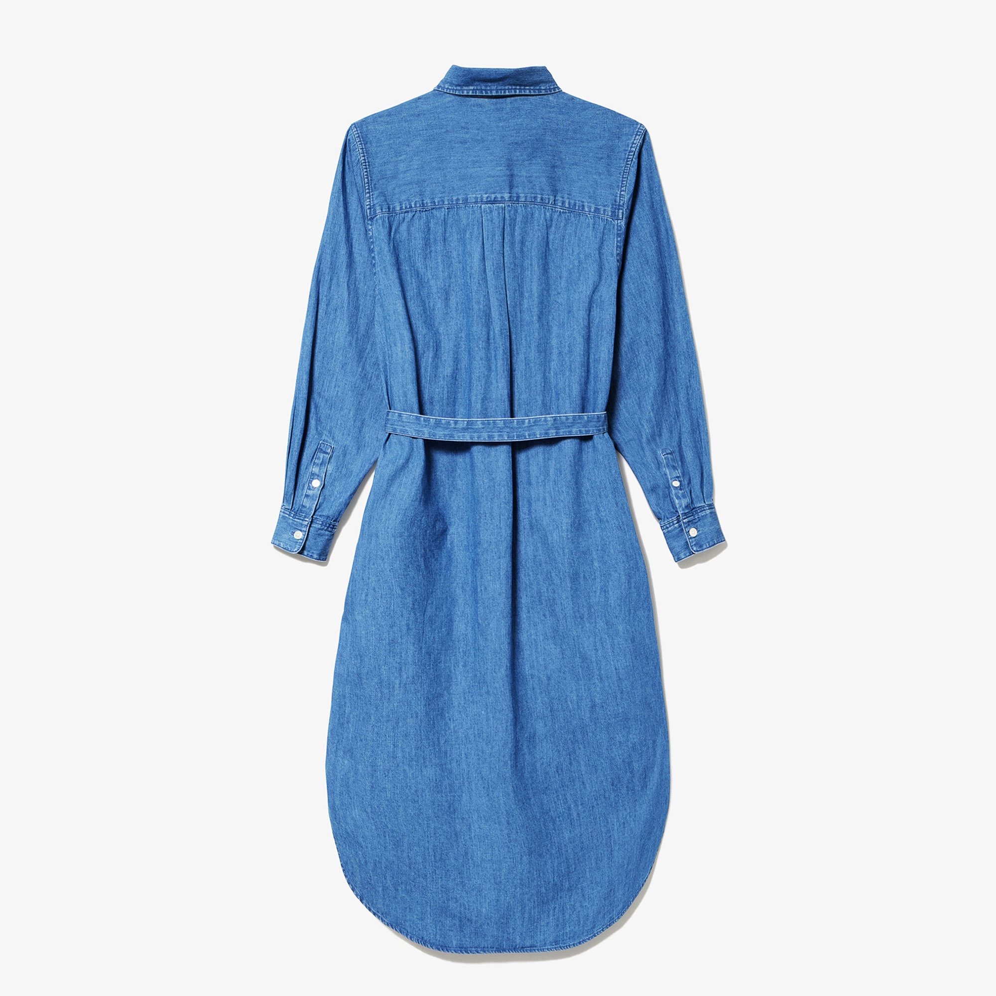 デニムシャツドレス