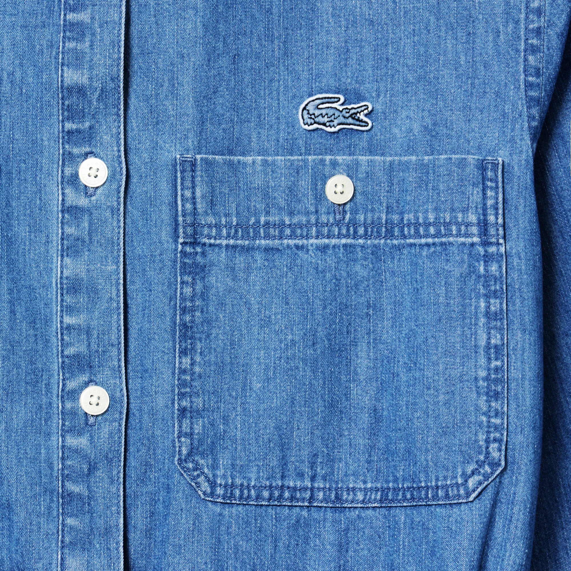 デニムシャツドレス