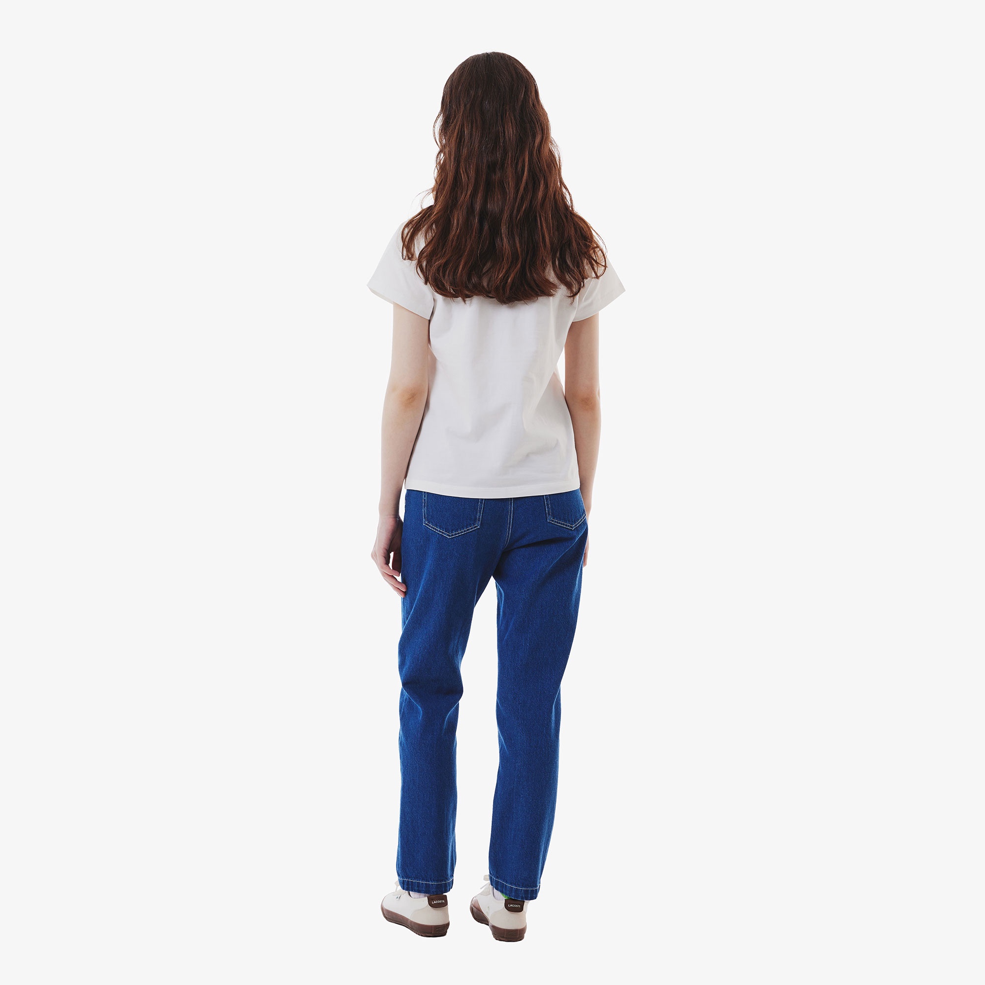 プレーンデニムテーパードパンツ