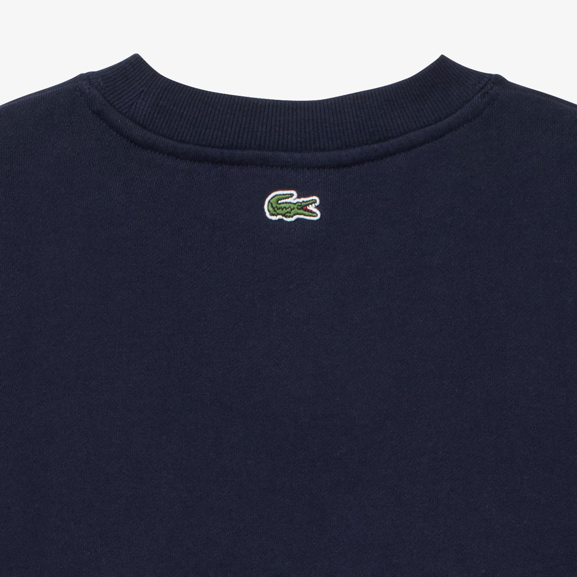 ブランドネームロゴステッチクルーネックスウェット