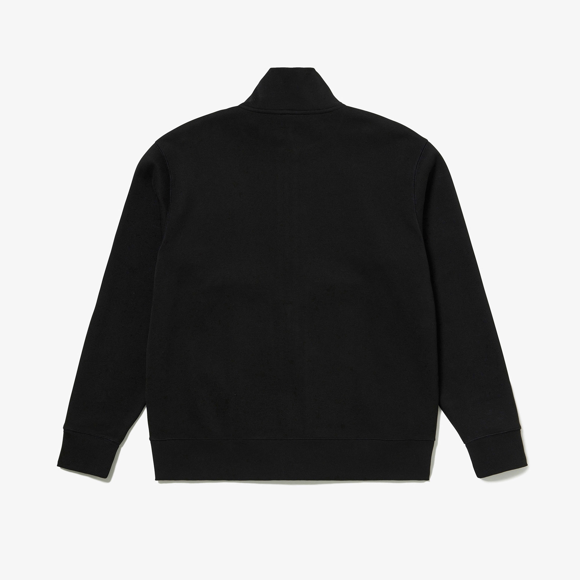 鹿の子ジップニット