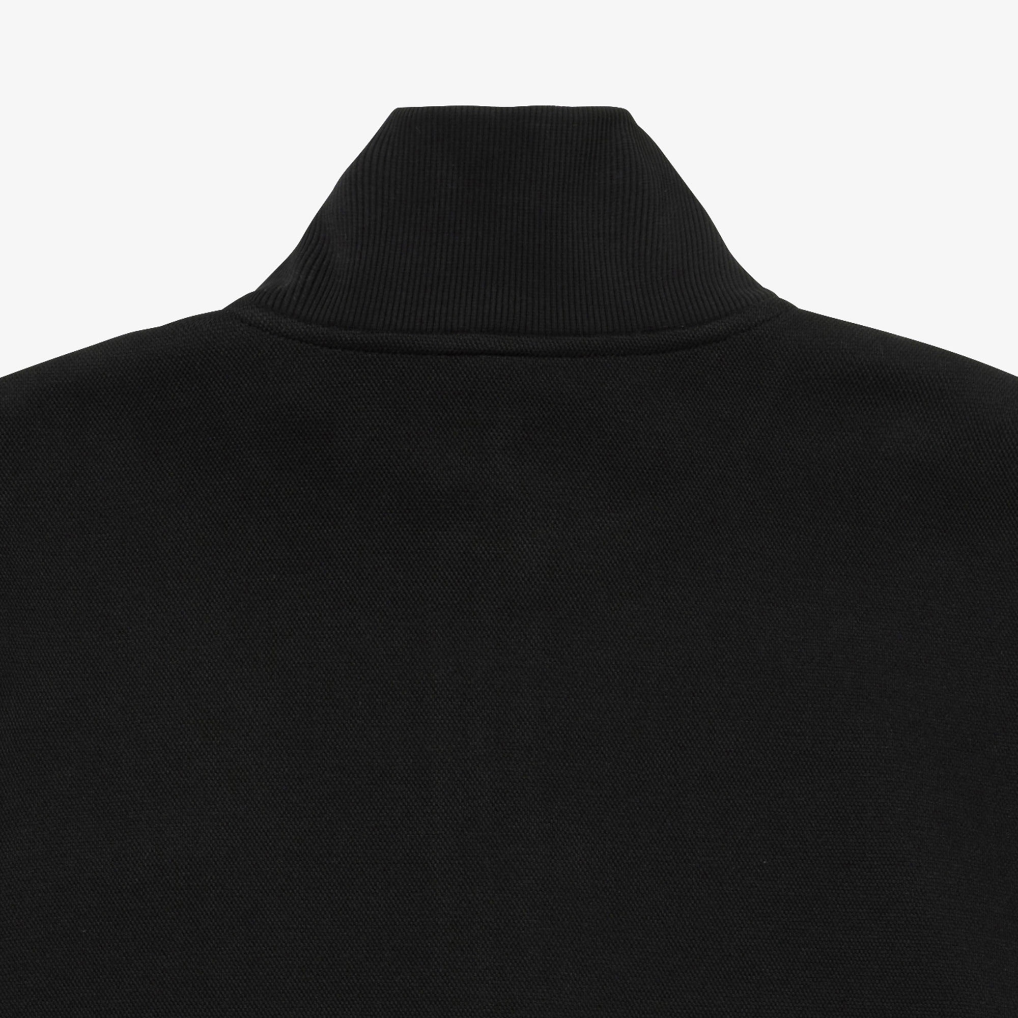 鹿の子ジップニット