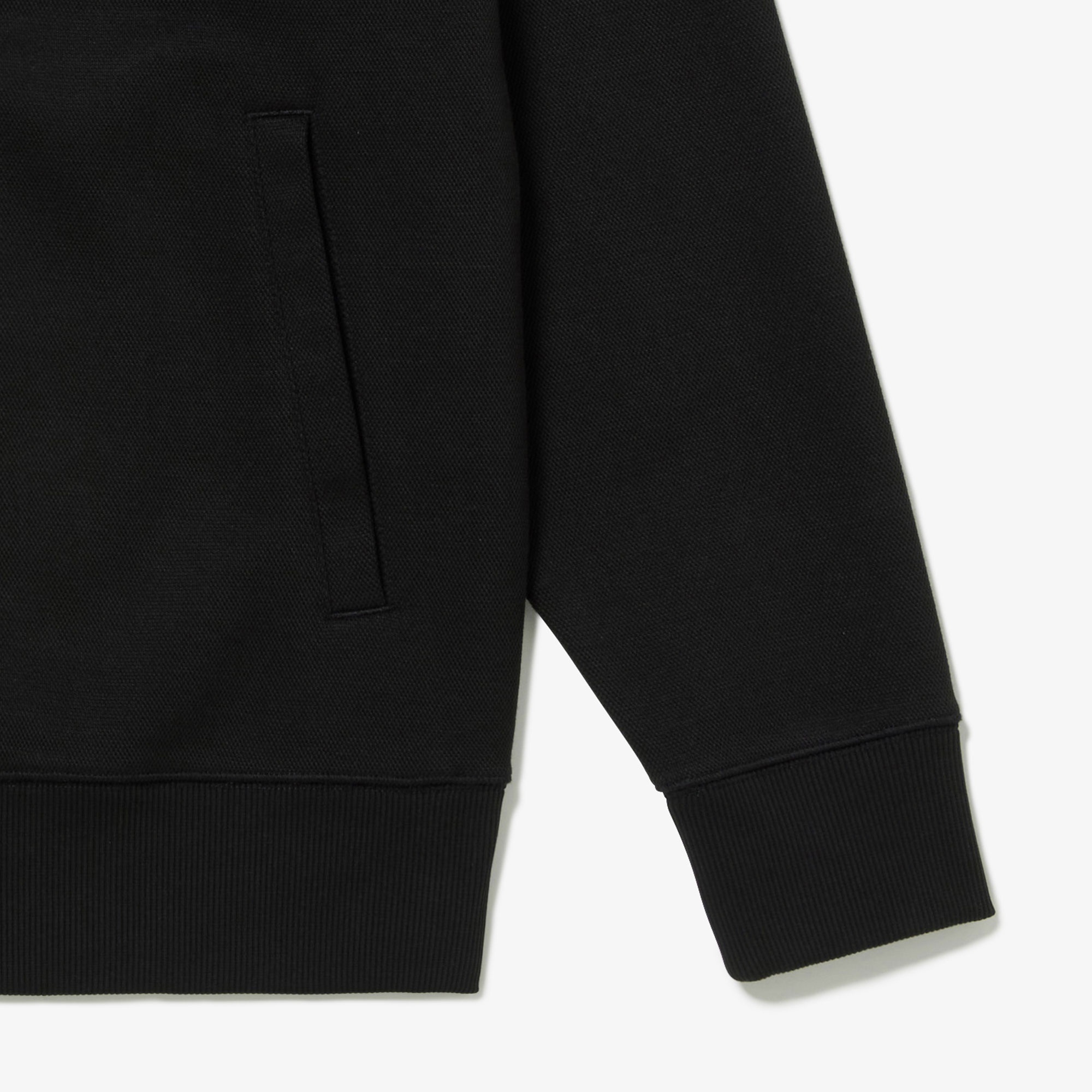 鹿の子ジップニット