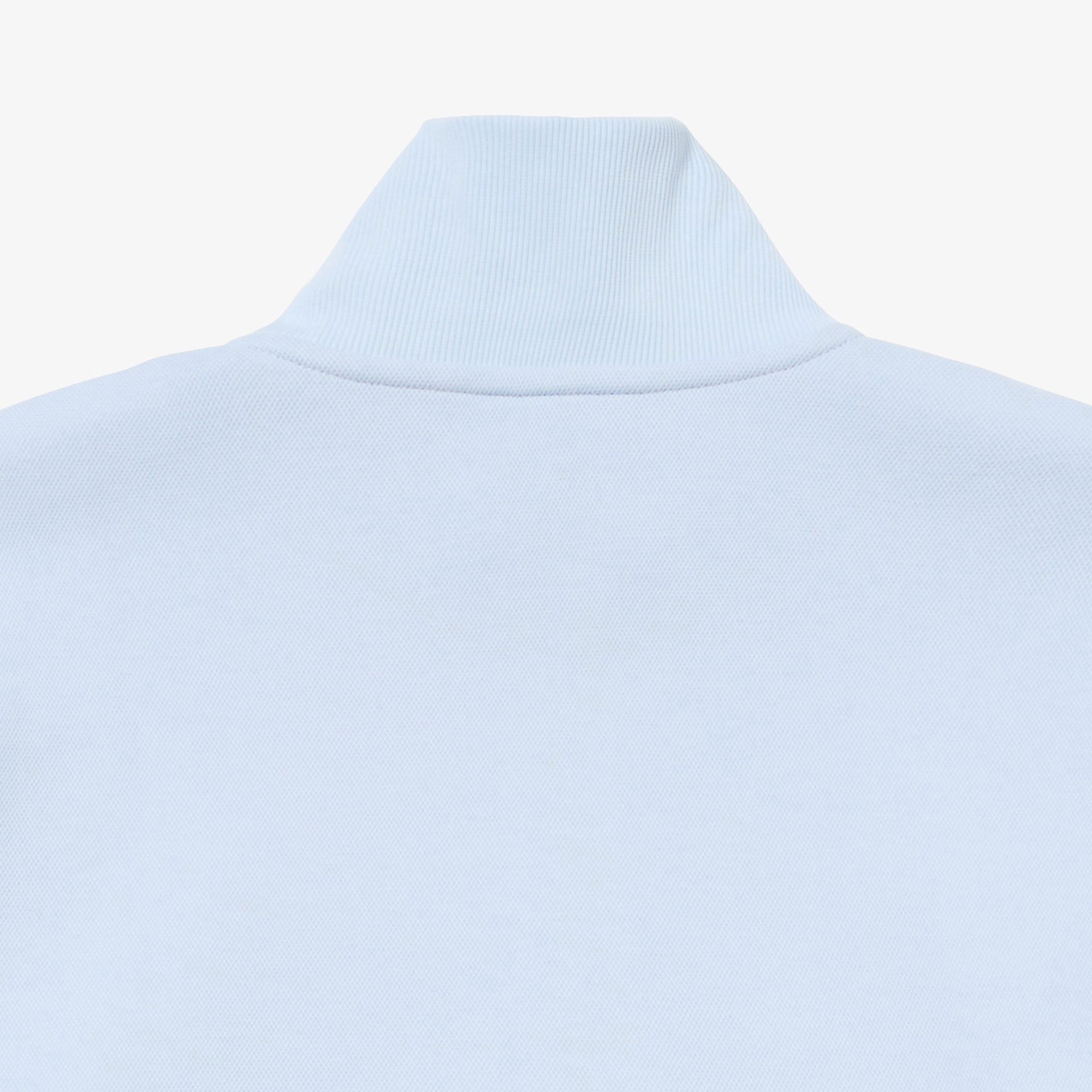 鹿の子ジップニット