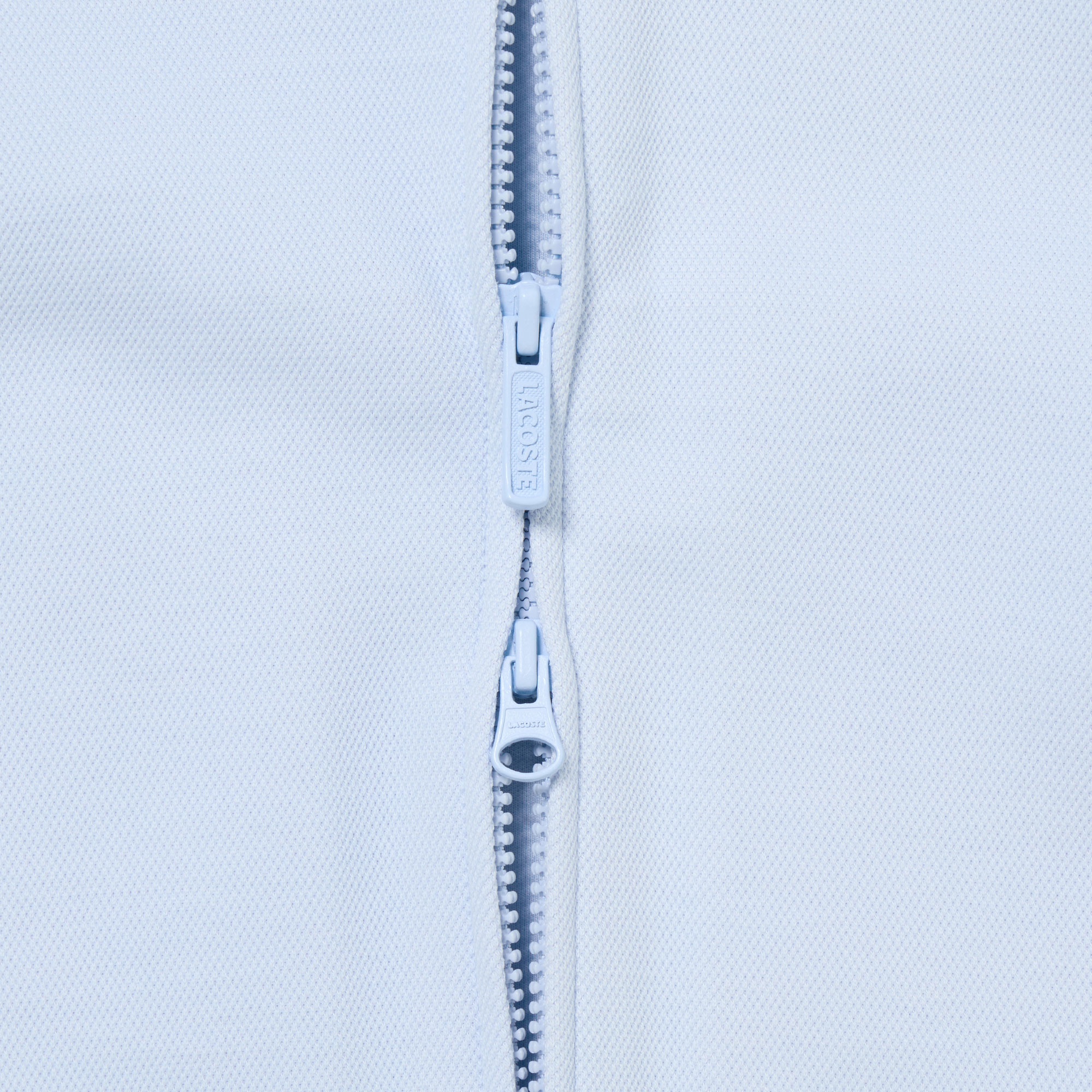 鹿の子ジップニット