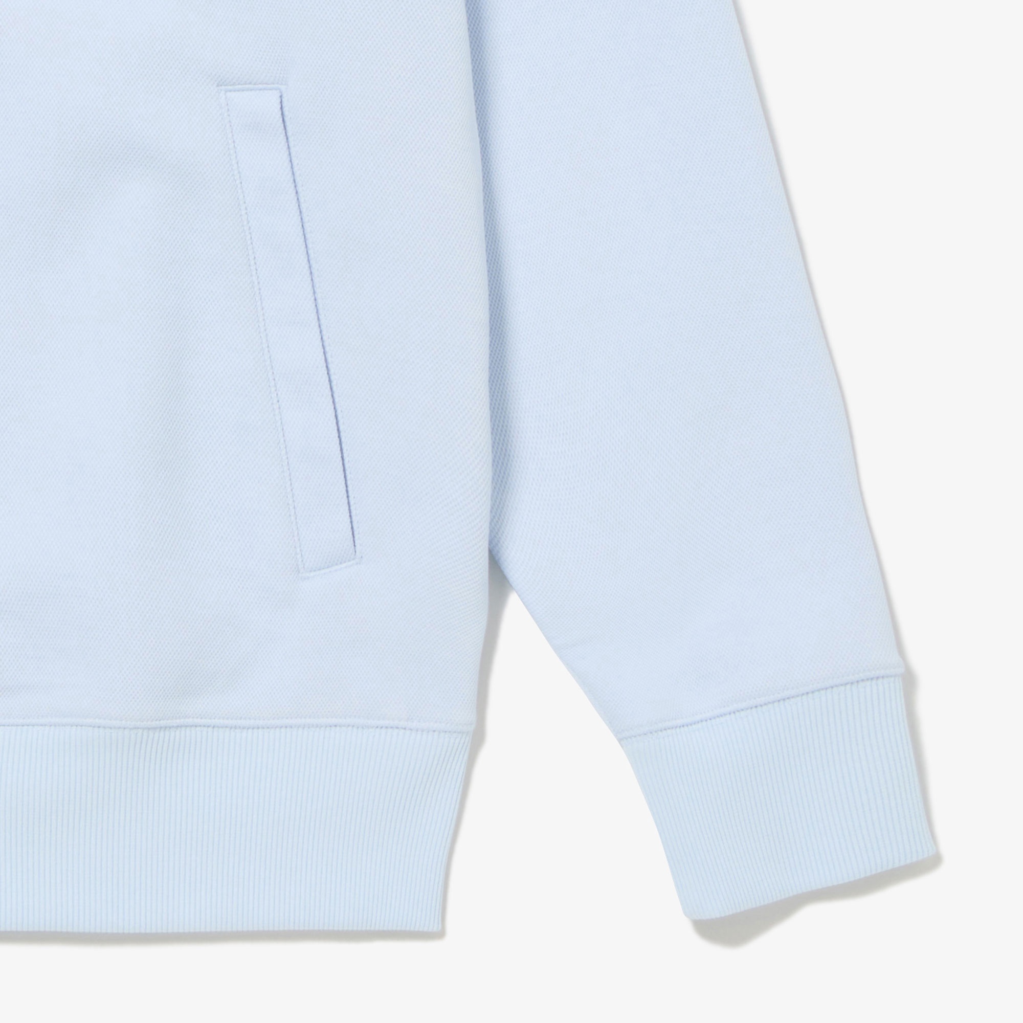 鹿の子ジップニット