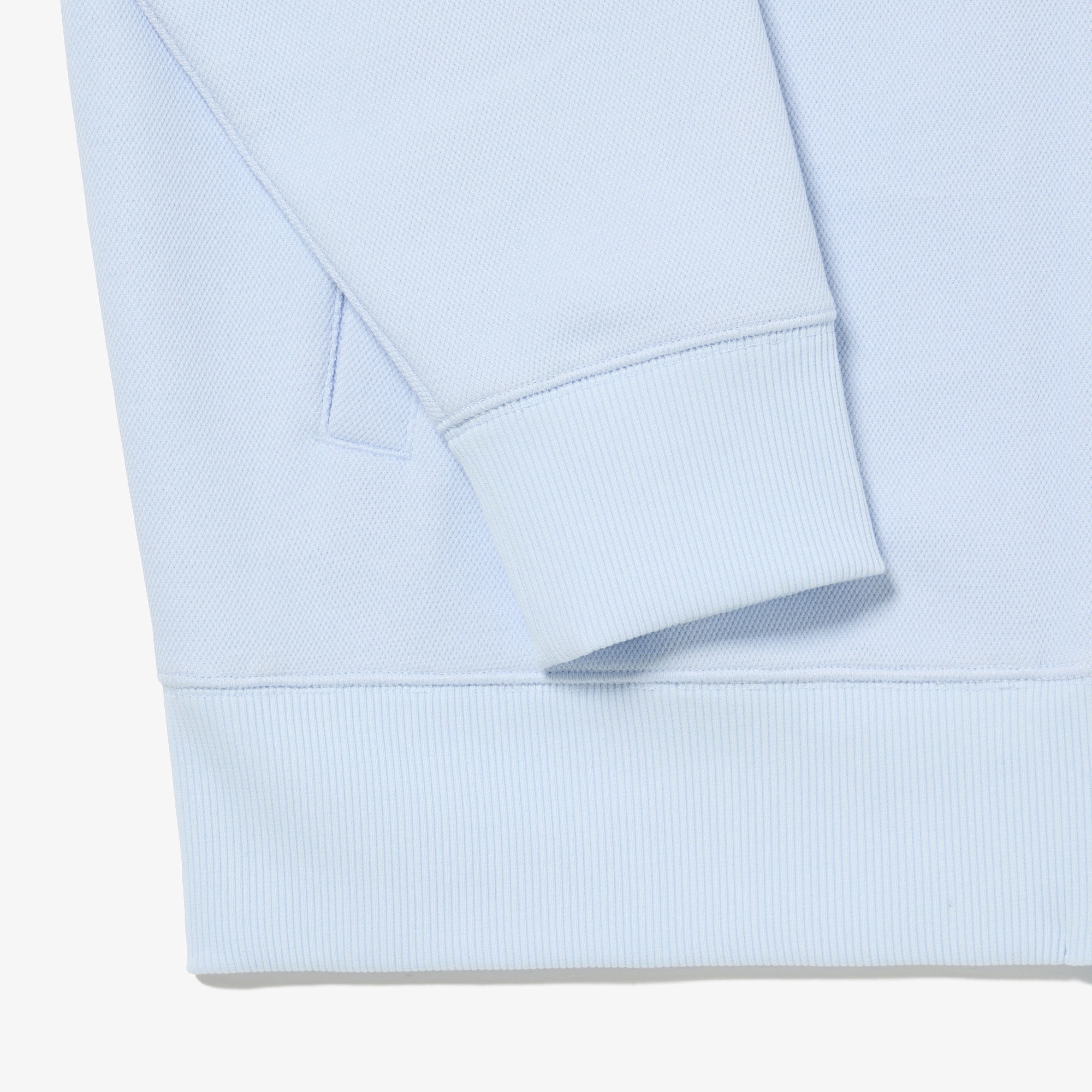 鹿の子ジップニット