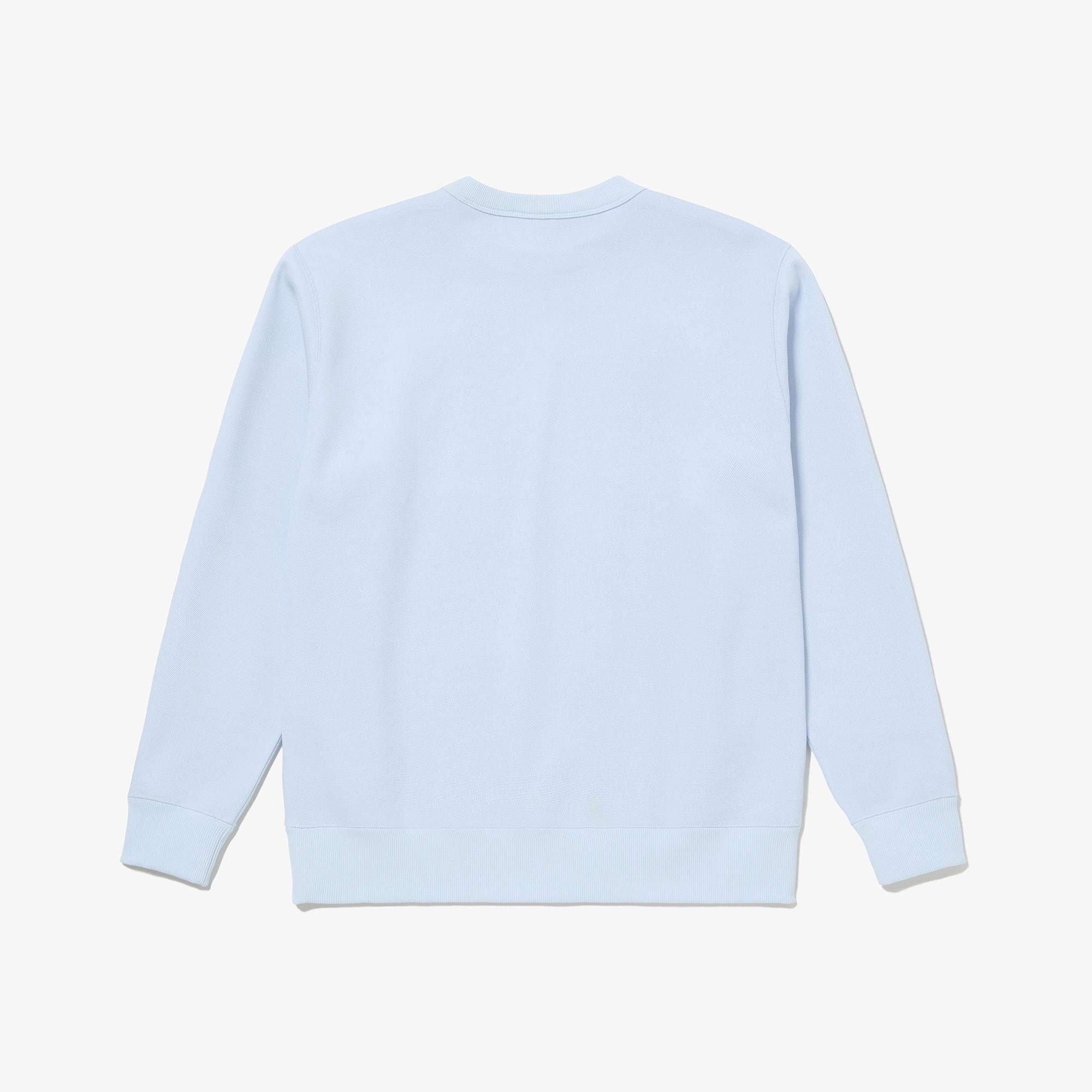 鹿の子ニットワントーンクルーネック