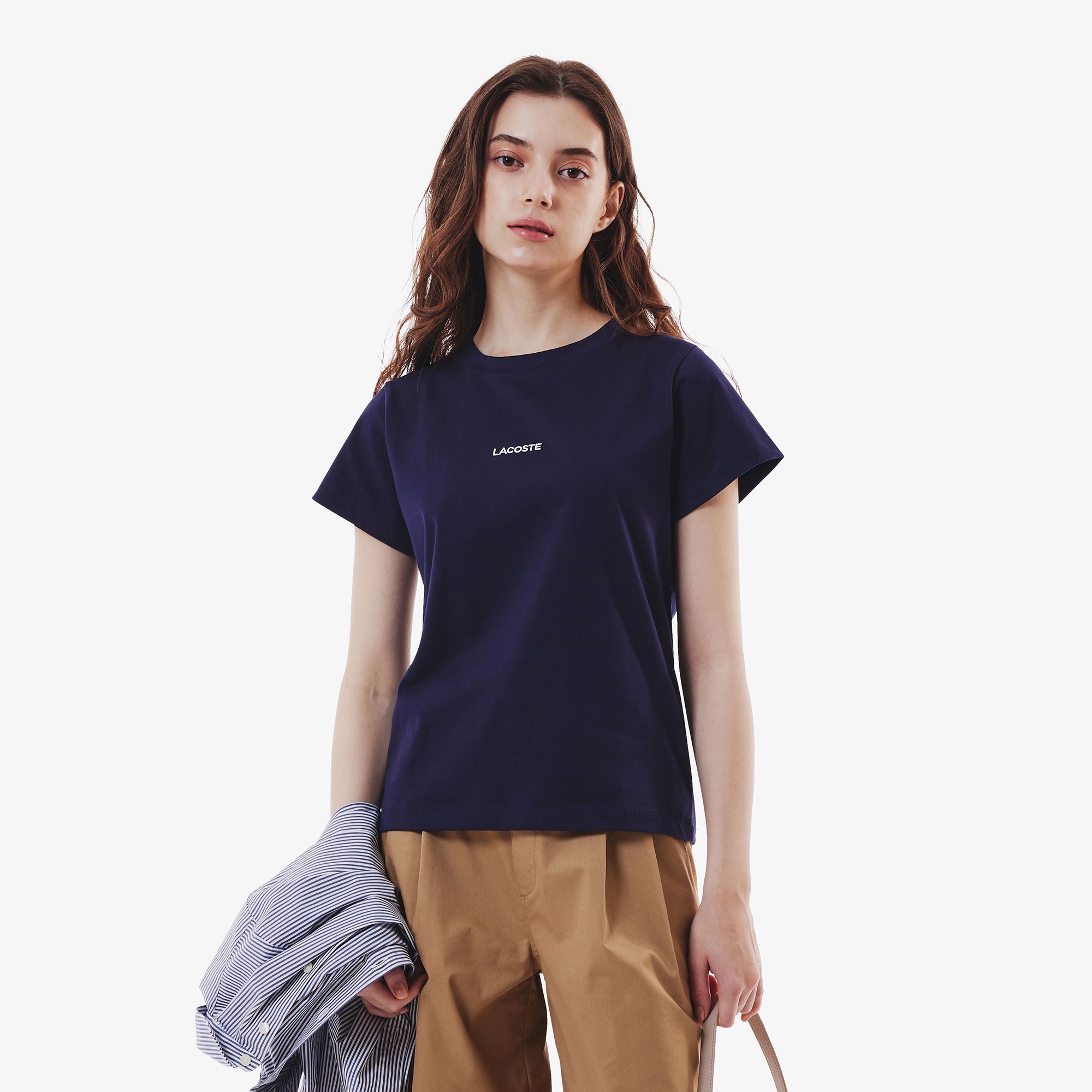 コンパクトブランドネームロゴTシャツ