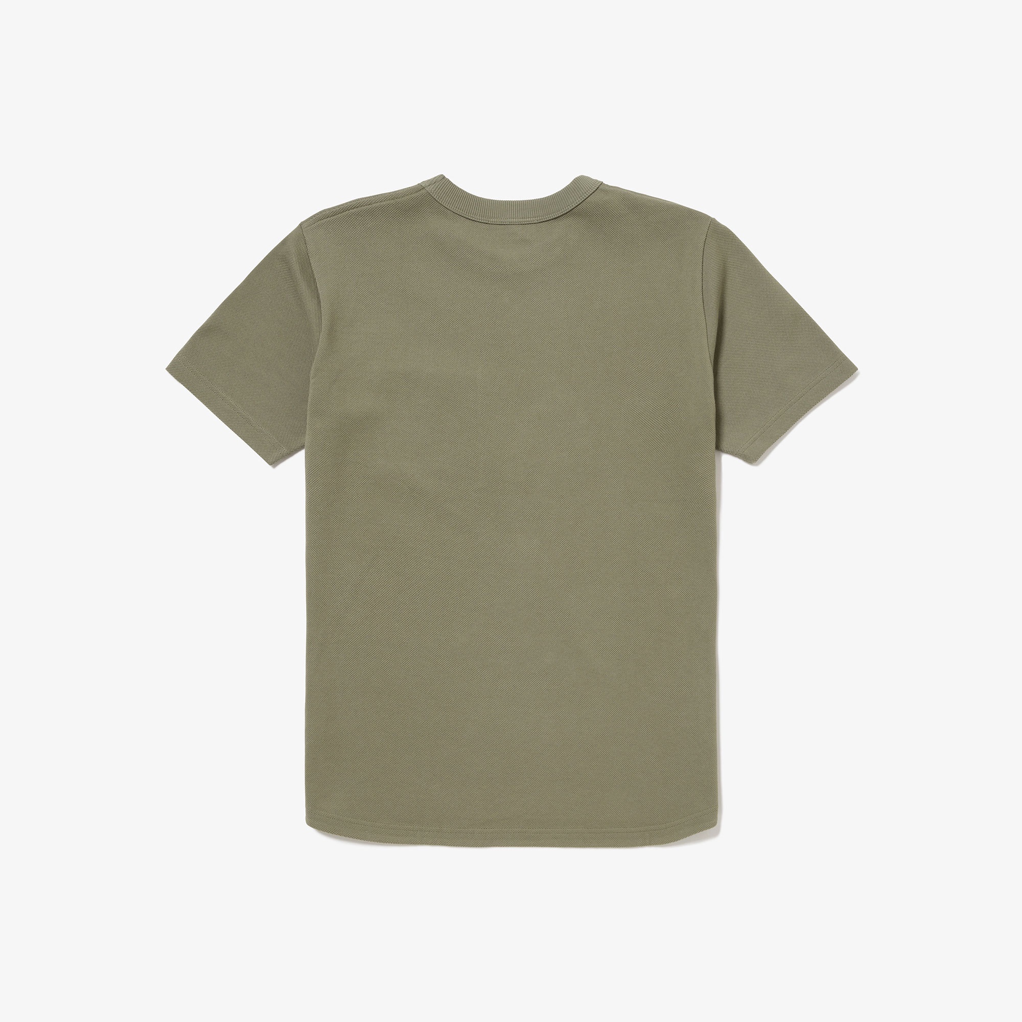 鹿の子地ポケット半袖Tシャツ