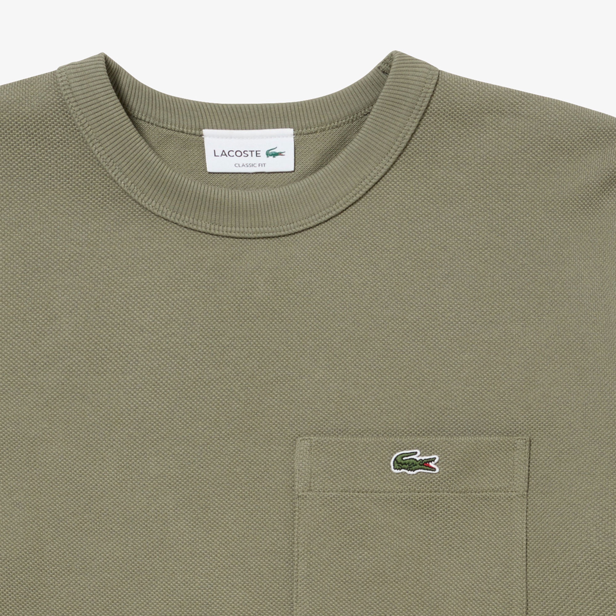 鹿の子地ポケット半袖Tシャツ