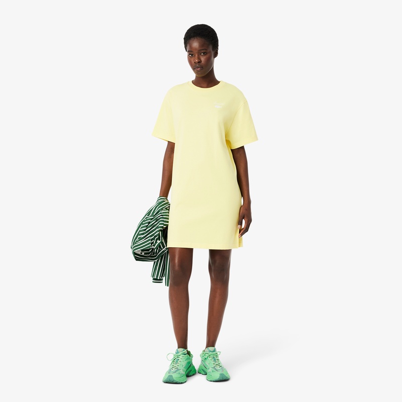 オーバーサイズTシャツドレス EF9573 - ラコステ（LACOSTE）公式