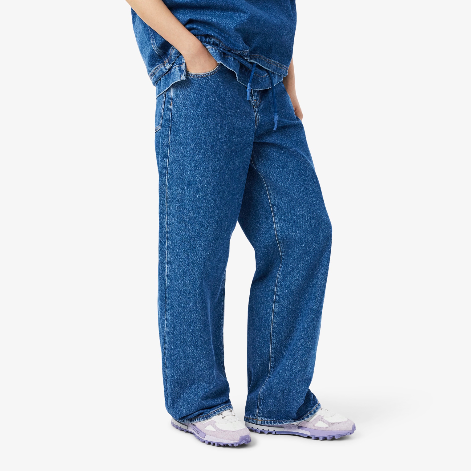 イージーデニムパンツ