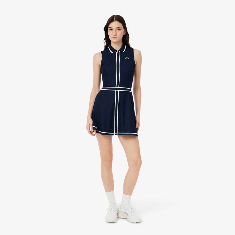 ウルトラドライ鹿の子地ポロドレス EF8581 - ラコステ（LACOSTE）公式