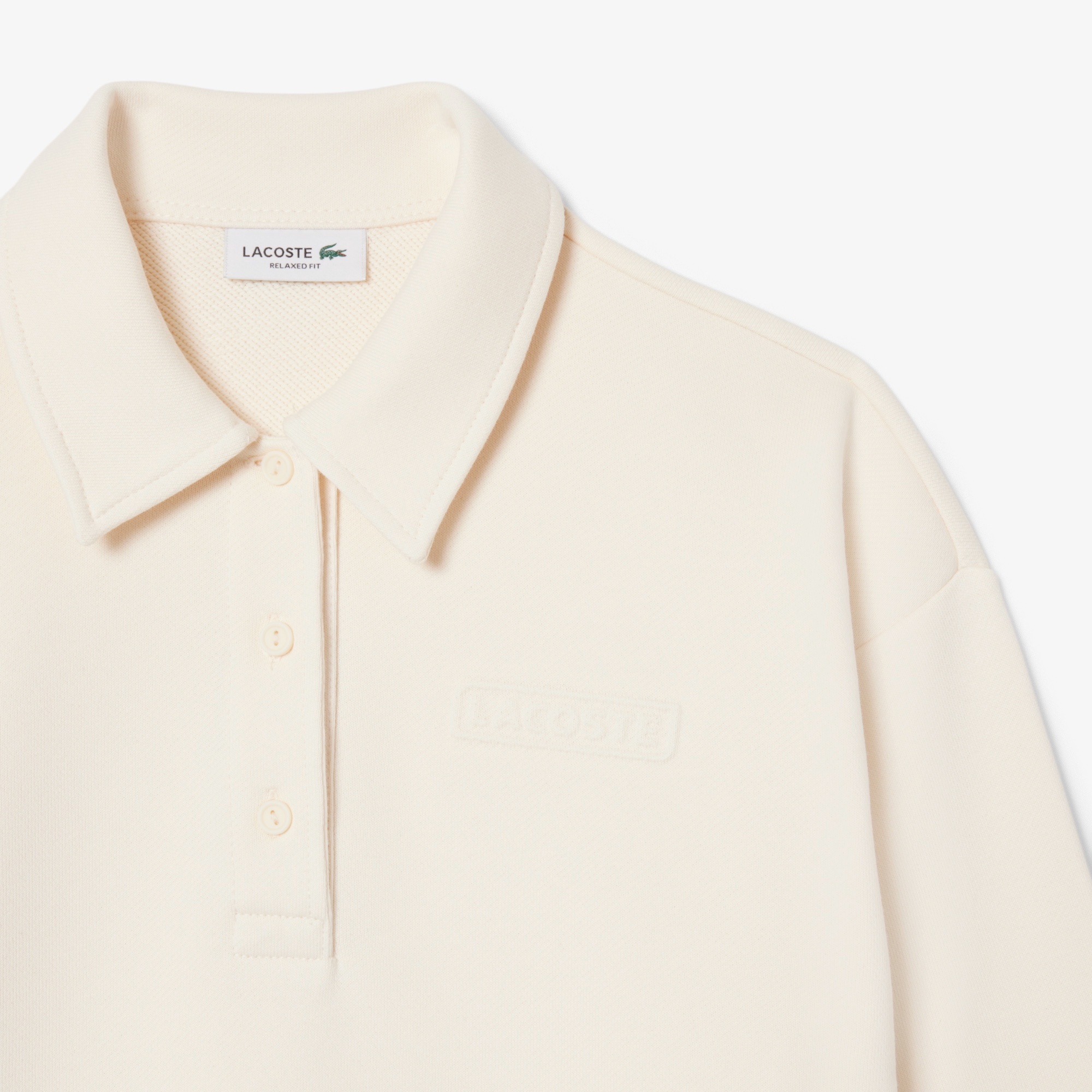 スウェットポロシャツ