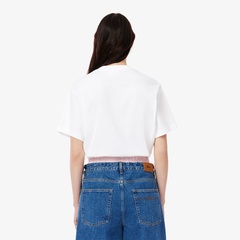 ラコステ　ラウンドダックテールTシャツ　ホワイト　36 ラウンドダックテールTシャツ TF004J - ラコステ（LACOSTE）公式