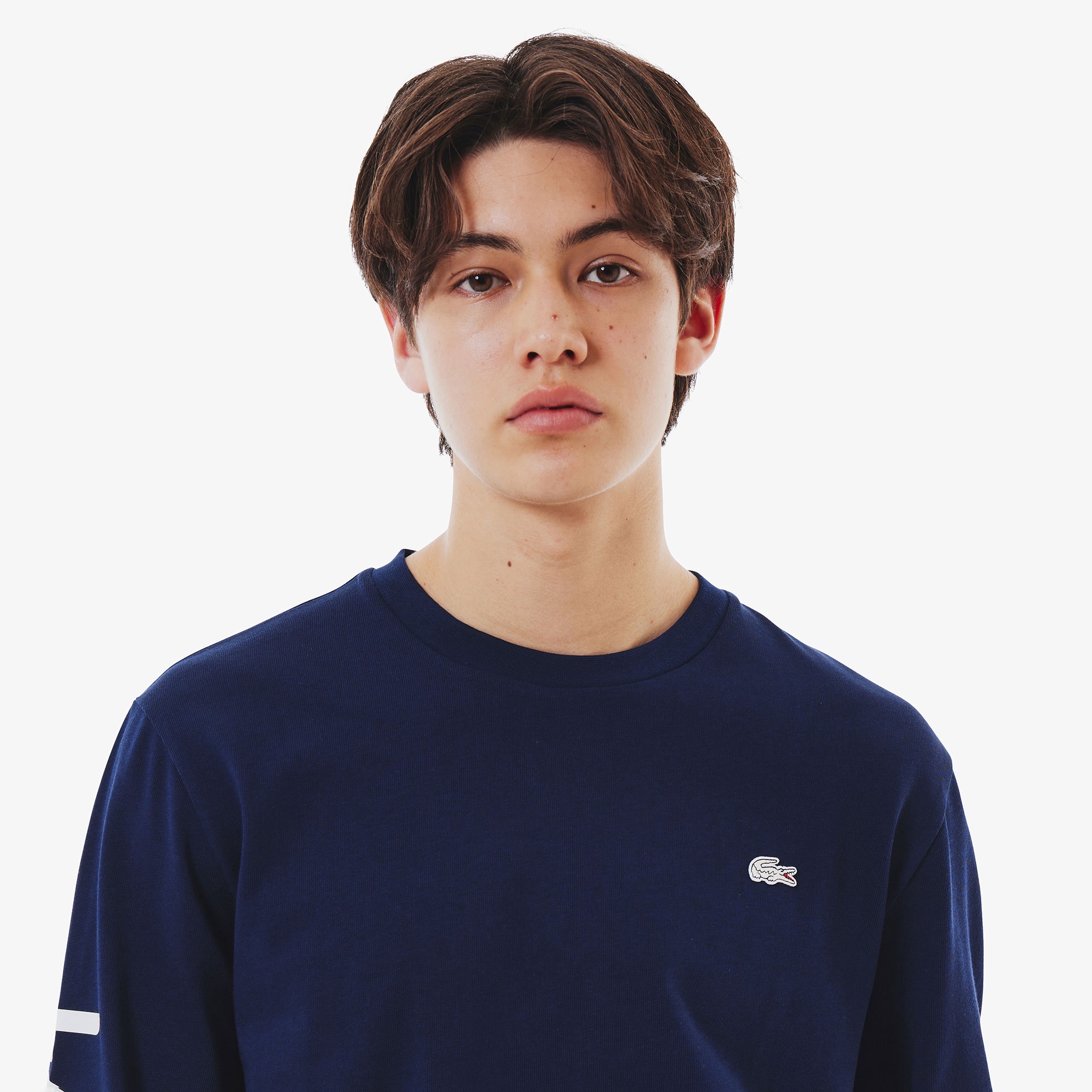 ヘビーウェイトスリーブプリントTシャツ