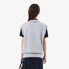 7/17に処分！ラコステ レディース ベスト ネイビー ラコステ（LACOSTE）公式オンラインストア